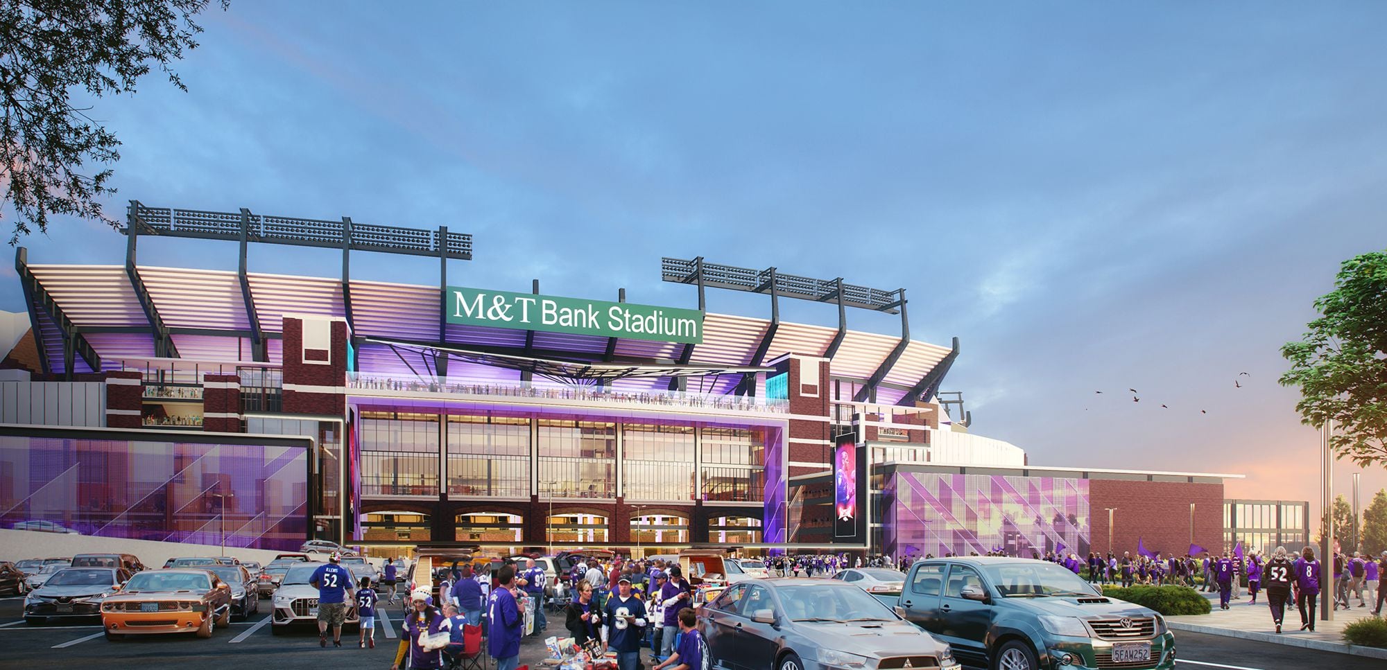 New M&T Bank Stadium renovation pictures: Ravens plan concert venue and  more - The Baltimore Banner