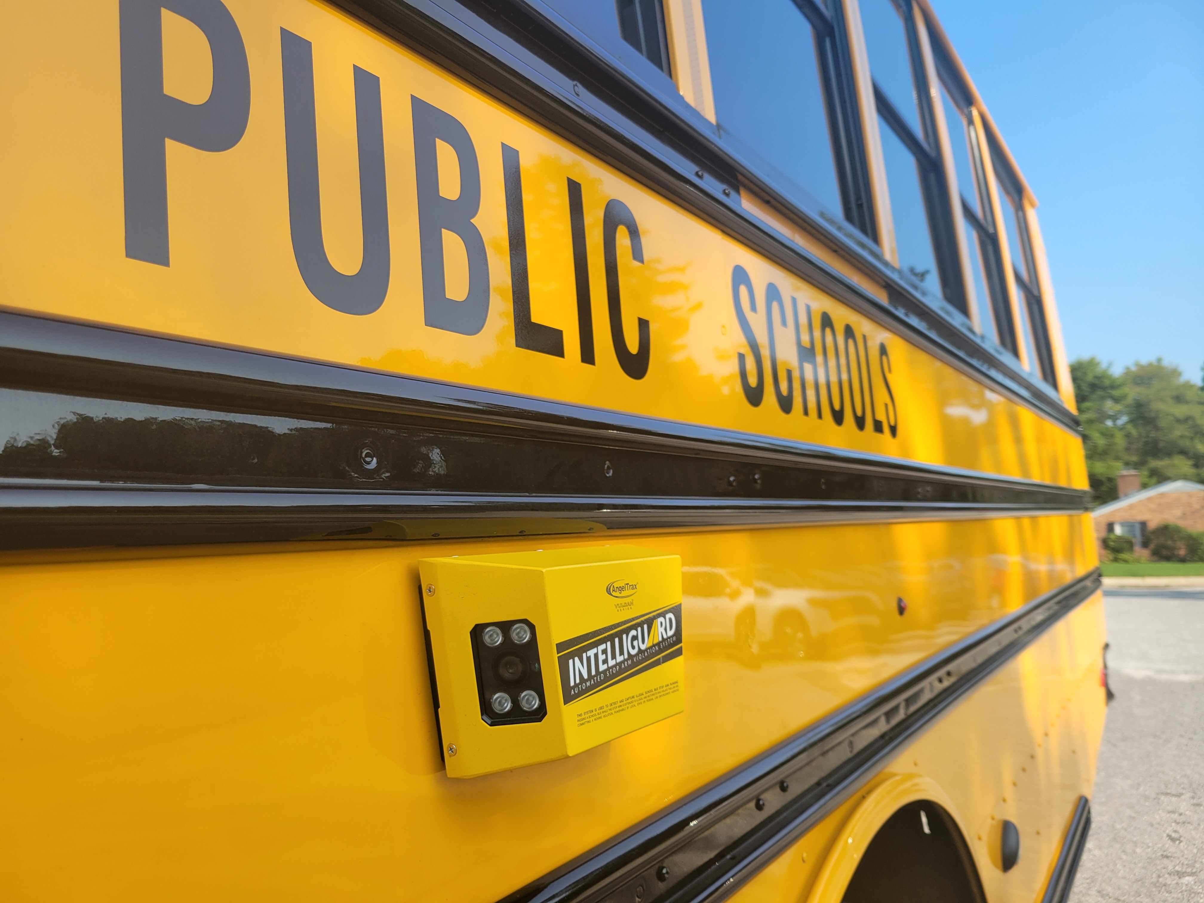 Baltimore County Public Schools are installing cameras on all its buses to catch cars who pass by when students are getting on and off the bus.