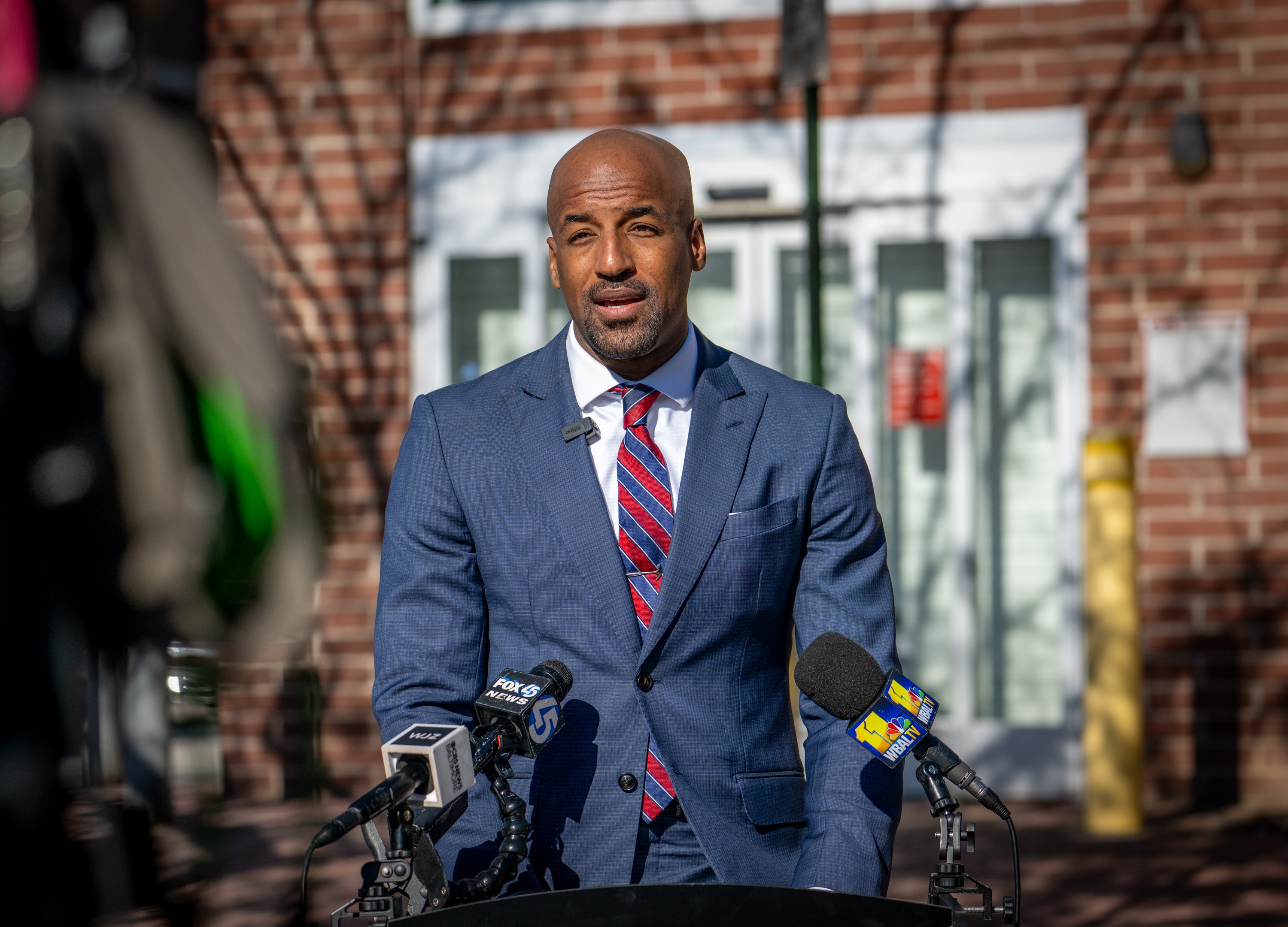 Baltimore City Councilman Mark Conway at his congressional campaign launch in October. Conway was removed as chairman of Baltimore City Council's public safety committee Thursday.