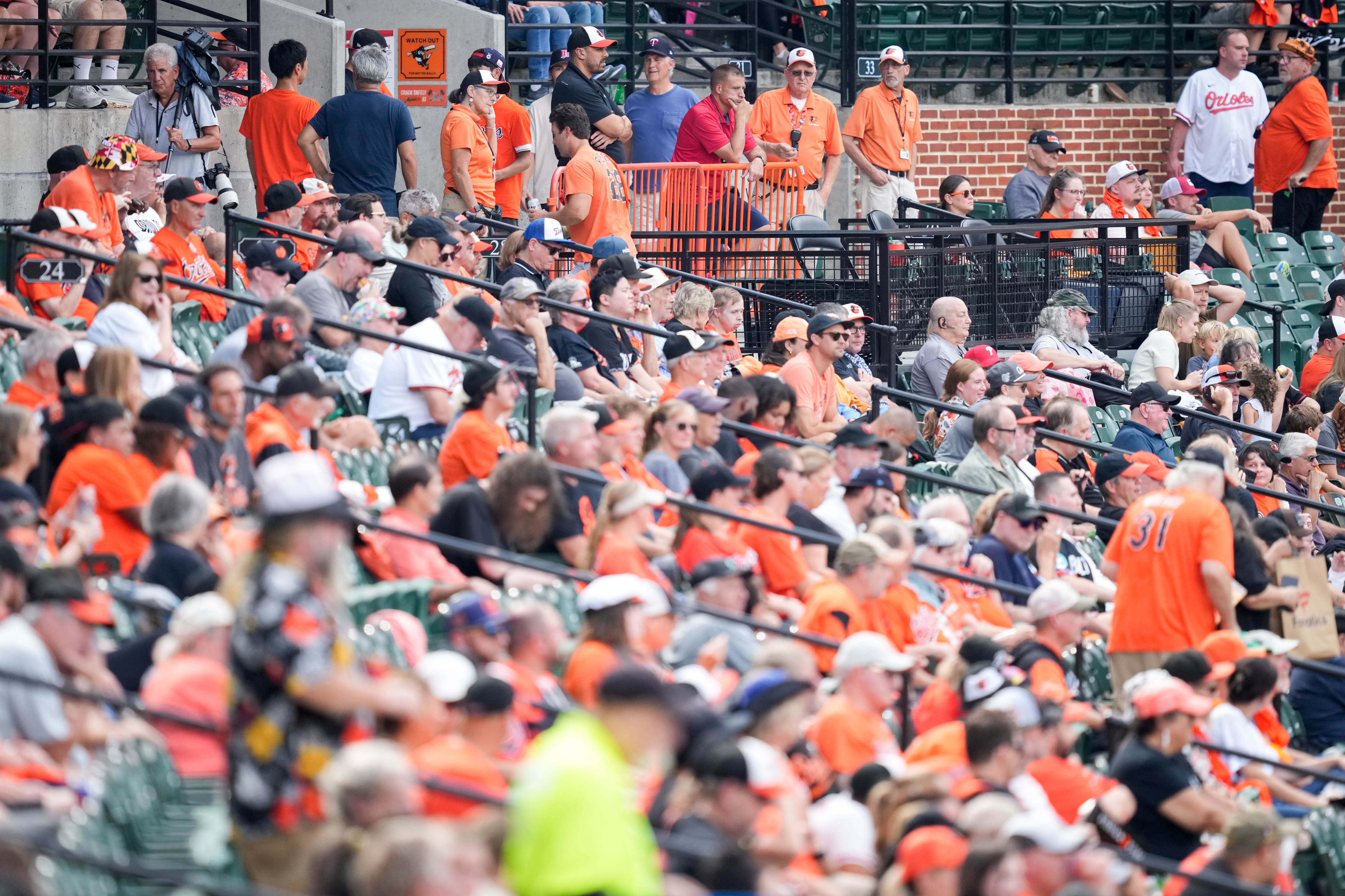 The Orioles say they have seen an increase in ticket sales during the offseason, although they did not provide figures.