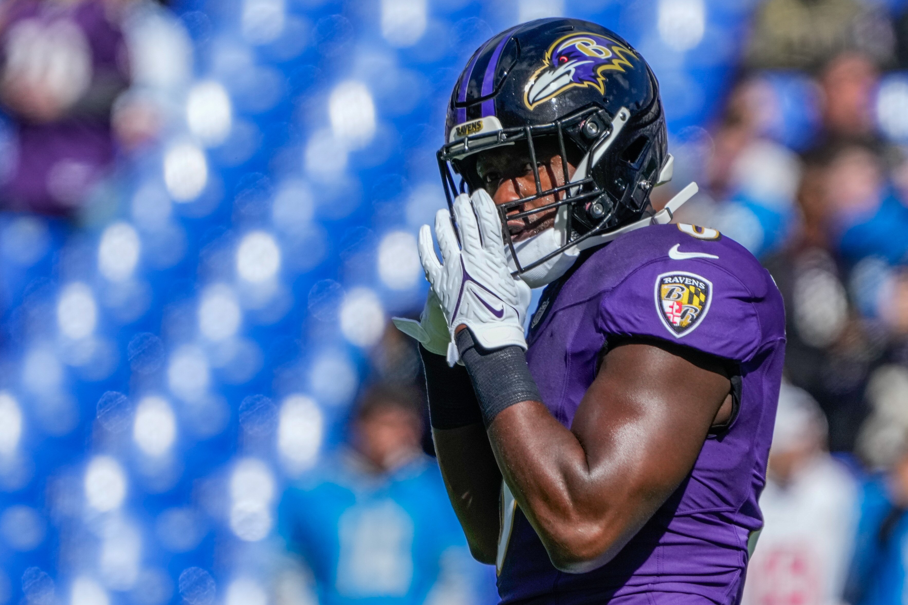 Linebacker Roquan Smith is a finalist for the NFL’s Walter Payton NFL Man of the Year Award.