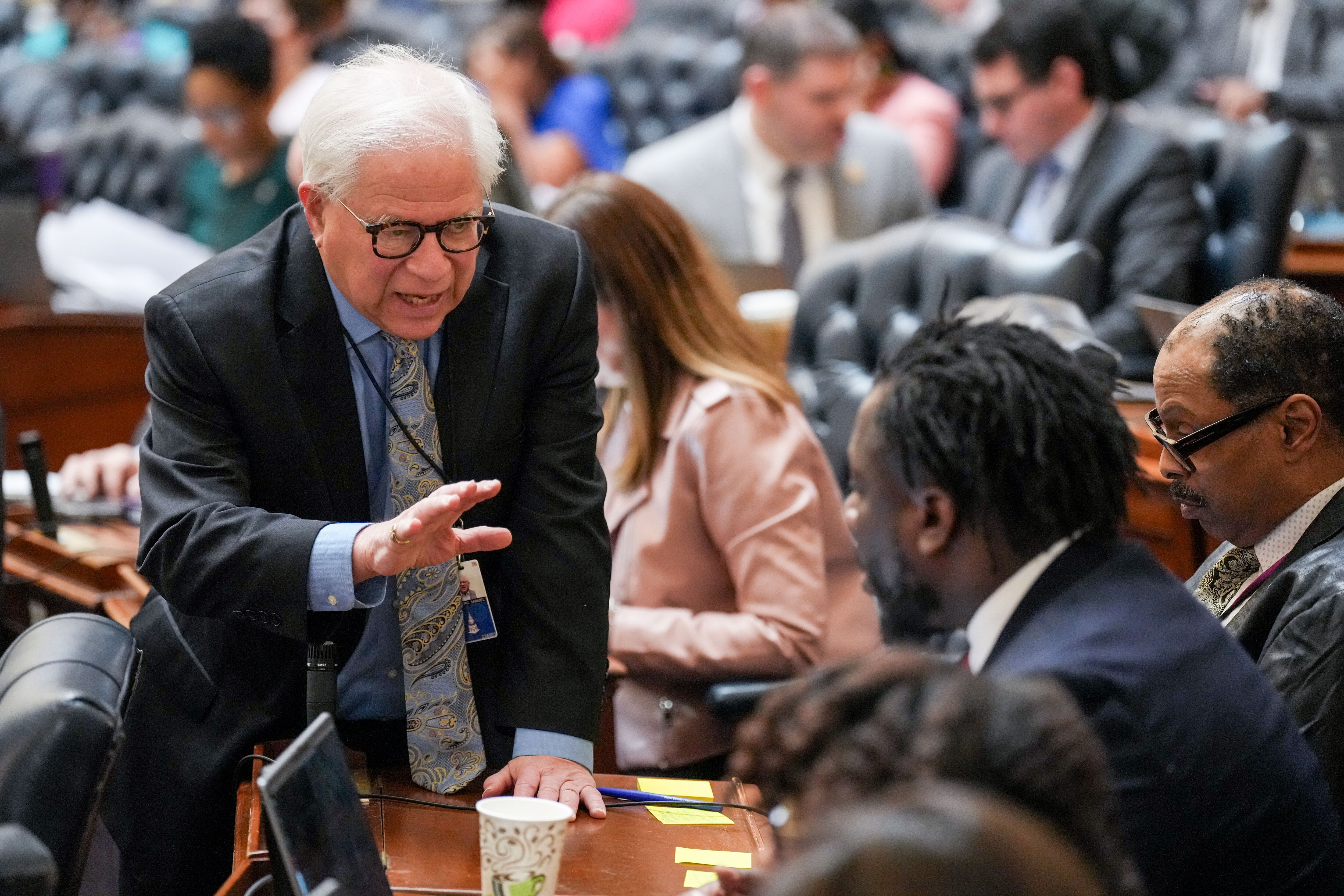 Baltimore City Democrat Del. Sandy Rosenberg, left, sponsored a bill that requires the Maryland Department of Health to detail how the agency is improving oversight and regulation of the treatment field.
