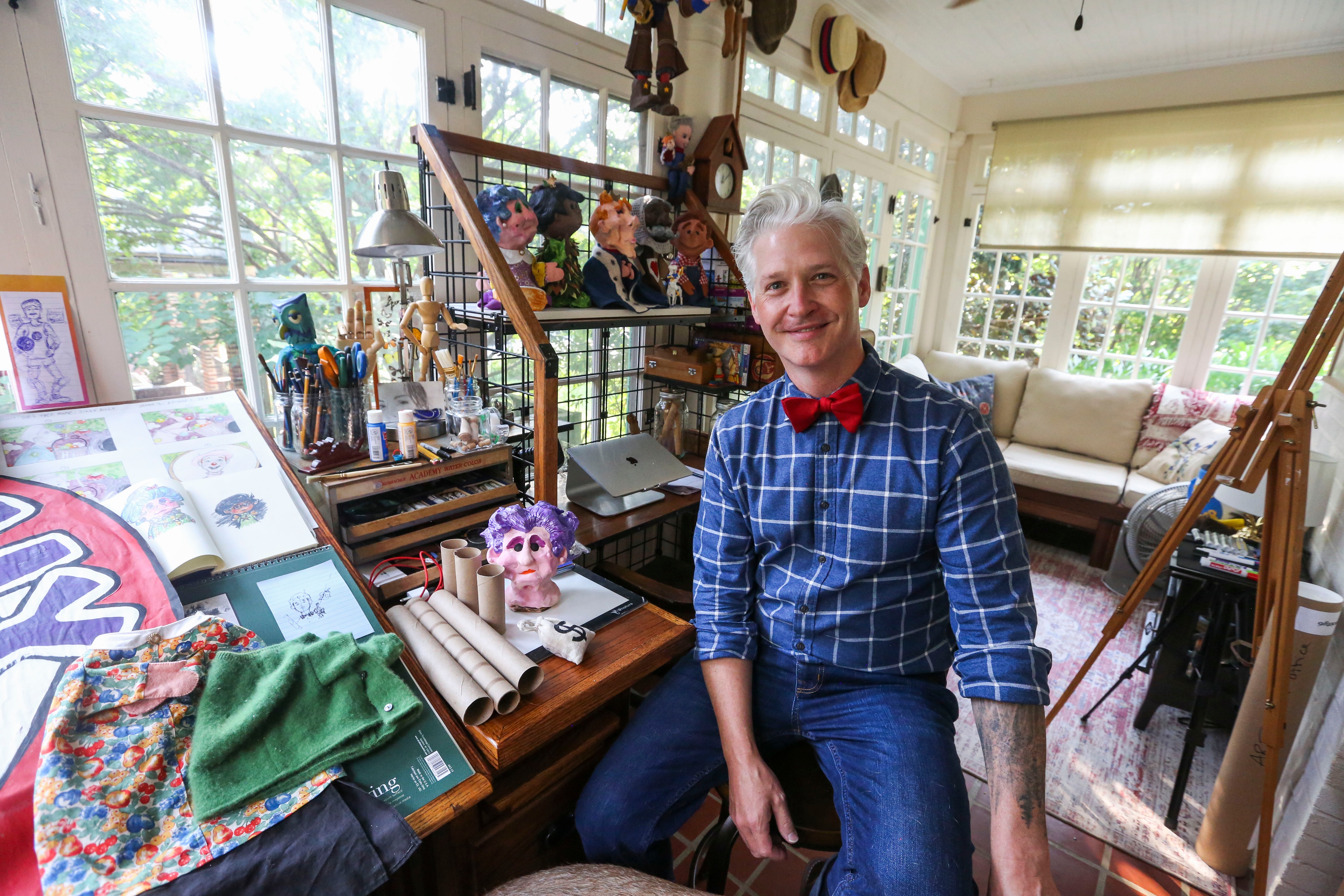 Danny “Danny Joe” LaBrecque and wife, Stefani LaBrecque are the creators of Danny Joe’s Tree House, a local children’s puppet show that takes people back to the basics with feel good lessons and classic puppetry. Danny Joe’s Tree House uses current social issues to help guide children (and adults!) through their emotions and feelings with fun, original characters.