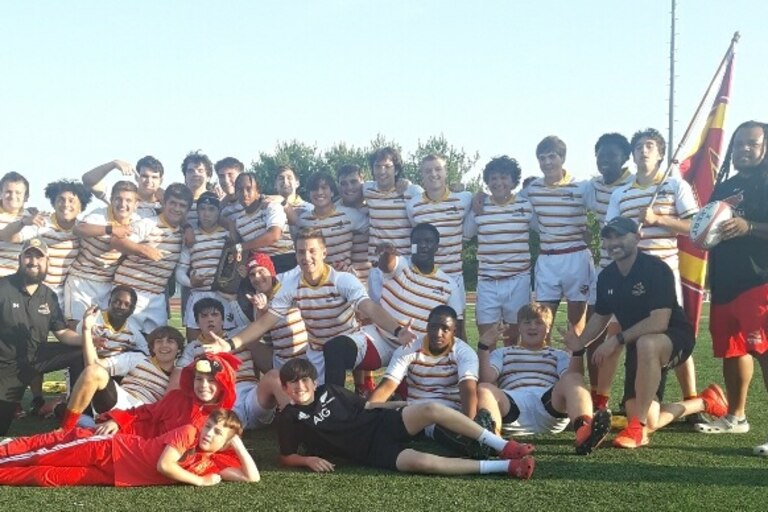 Calvert Hall is back on top of MIAA rugby after Wednesday's 24-7 title game victory over Archbishop Spalding at Whittles Field. It's the first league title for the Cardinals since 2017.