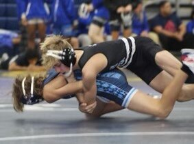 South River freshman Trent Shipley (106) won all seven of eight bouts at the LaPlata Duals to improve 12-1 on the year.