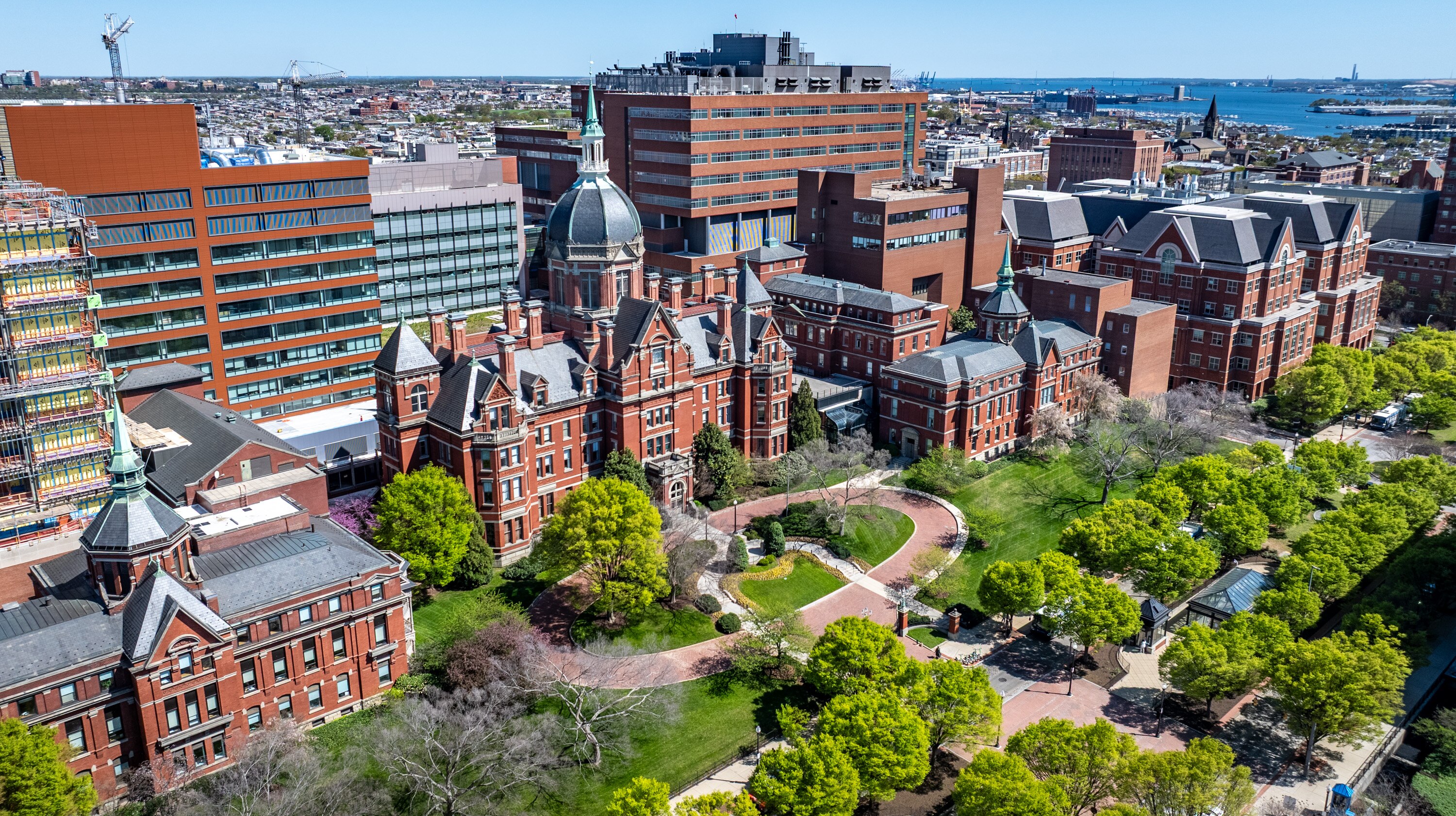 Johns Hopkins Hospital campus.