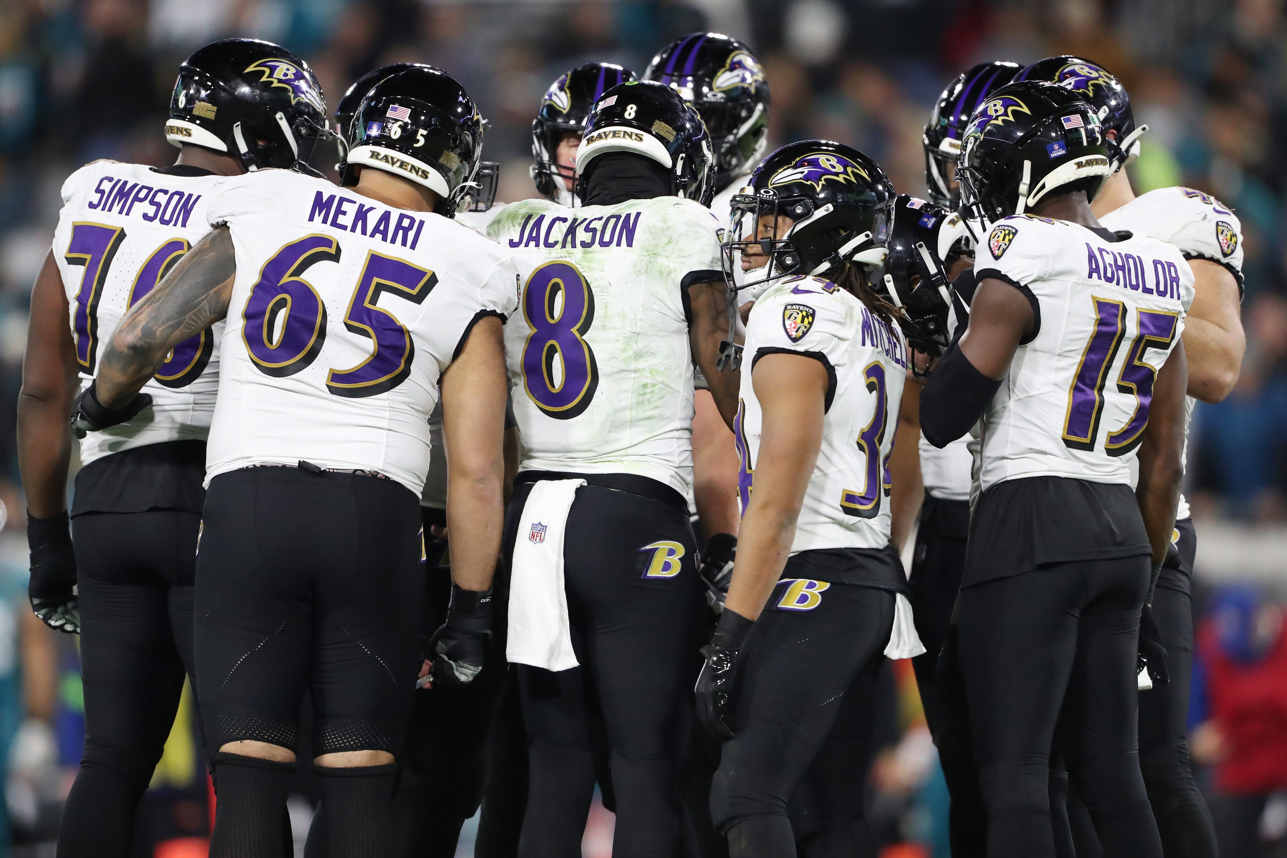 The Ravens are 5 1/2-point underdogs going into their Christmas Night game at San Francisco. Both teams are 11-3.