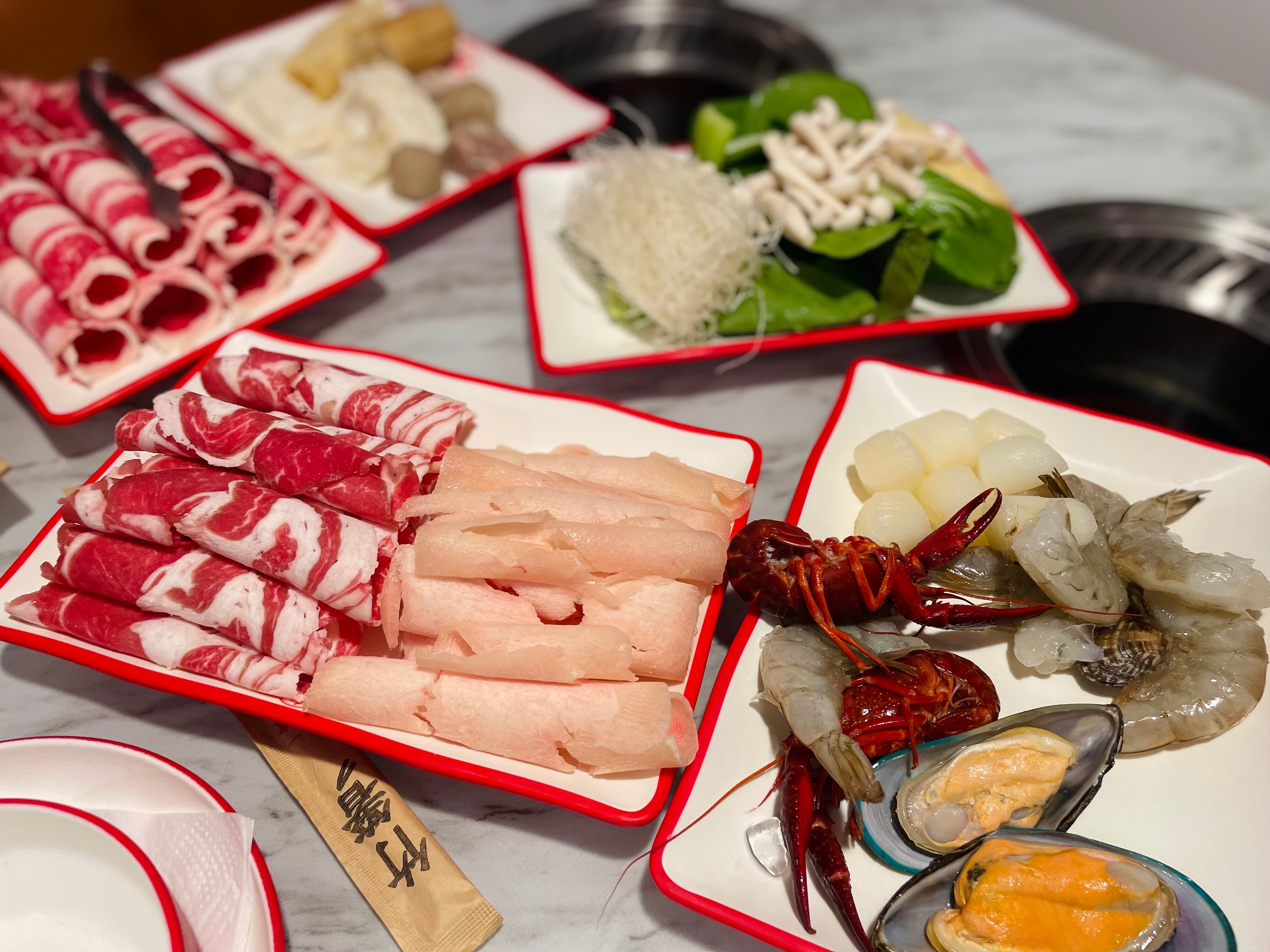 Order judiciously at Broadway Hotpot, a new arrival to Fells Point. Customers can face fines for “excessive food waste.”