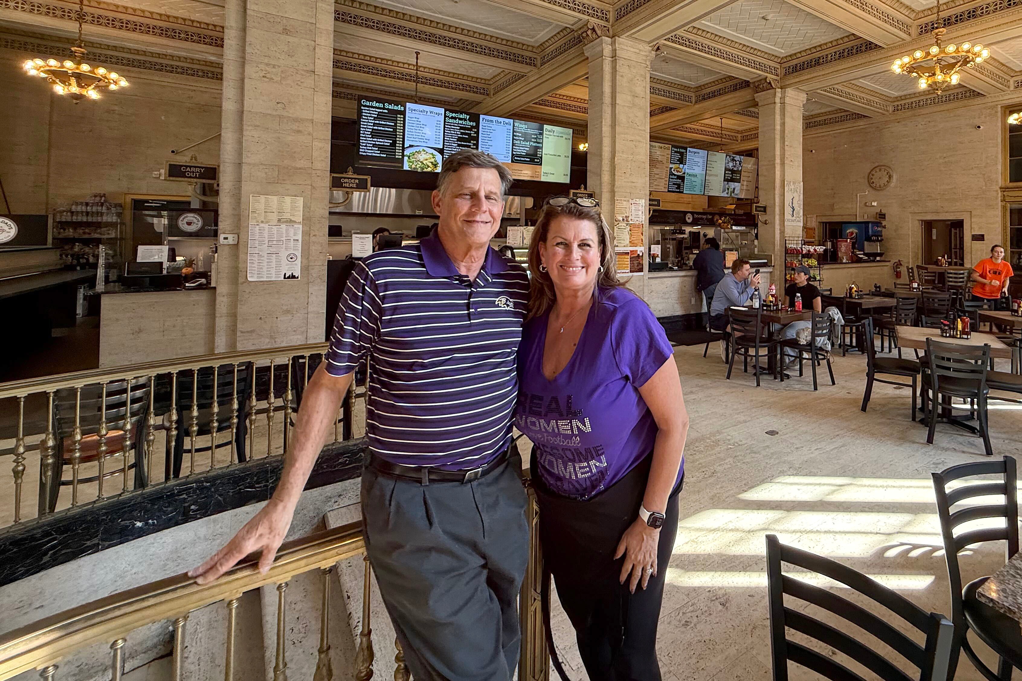 David and Dad's Cafe owners David Cangialosi and Kathy Brady are preparing to open Perk It Up, a new coffee shop at 10 Light St.
