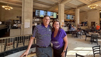 David and Dad's Cafe owners David Cangialosi and Kathy Brady are preparing to open Perk It Up, a new coffee shop at 10 Light St.