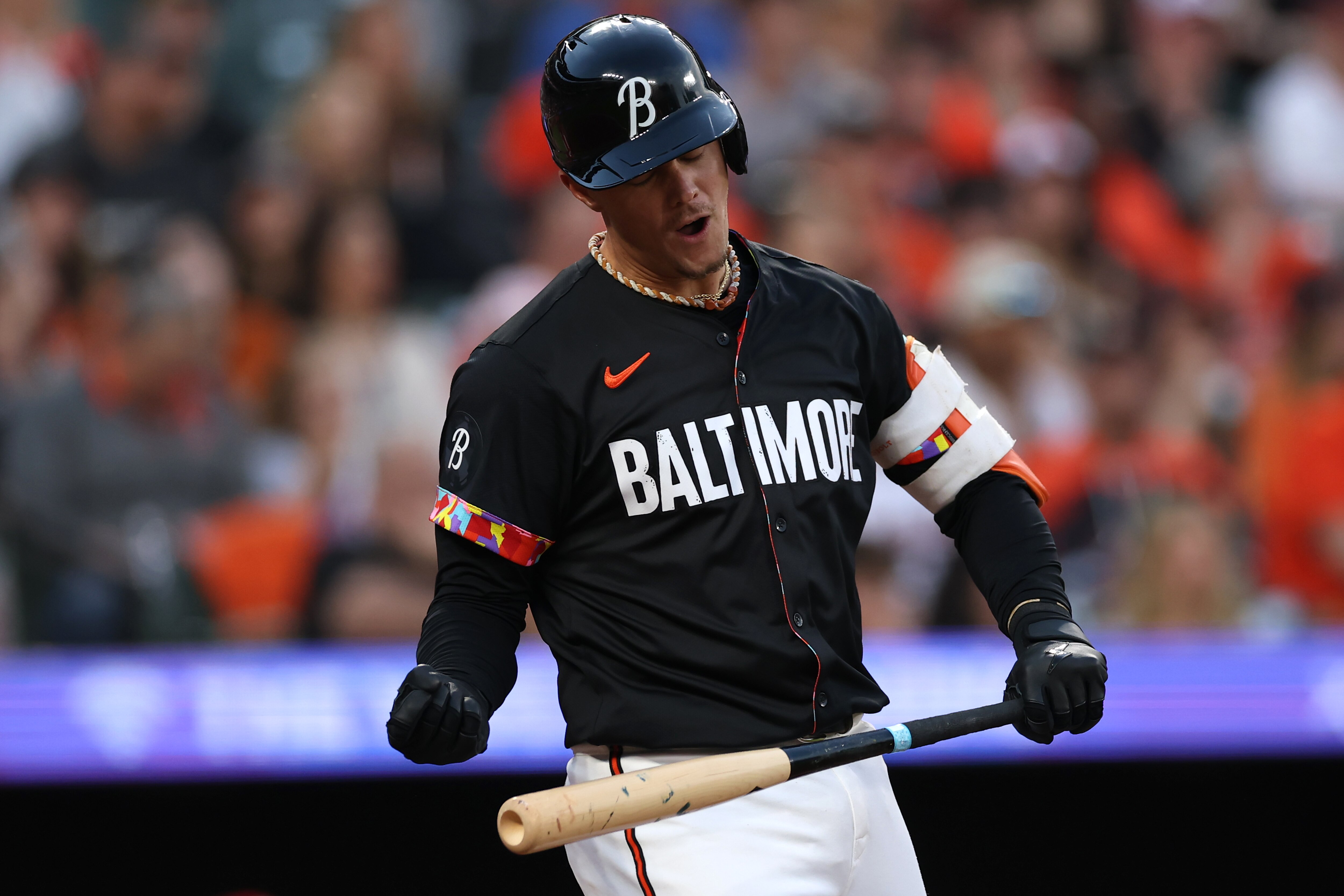 Orioles first baseman Ryan Mountcastle looks like a player who’s “really going through it,” manager Brandon Hyde said.