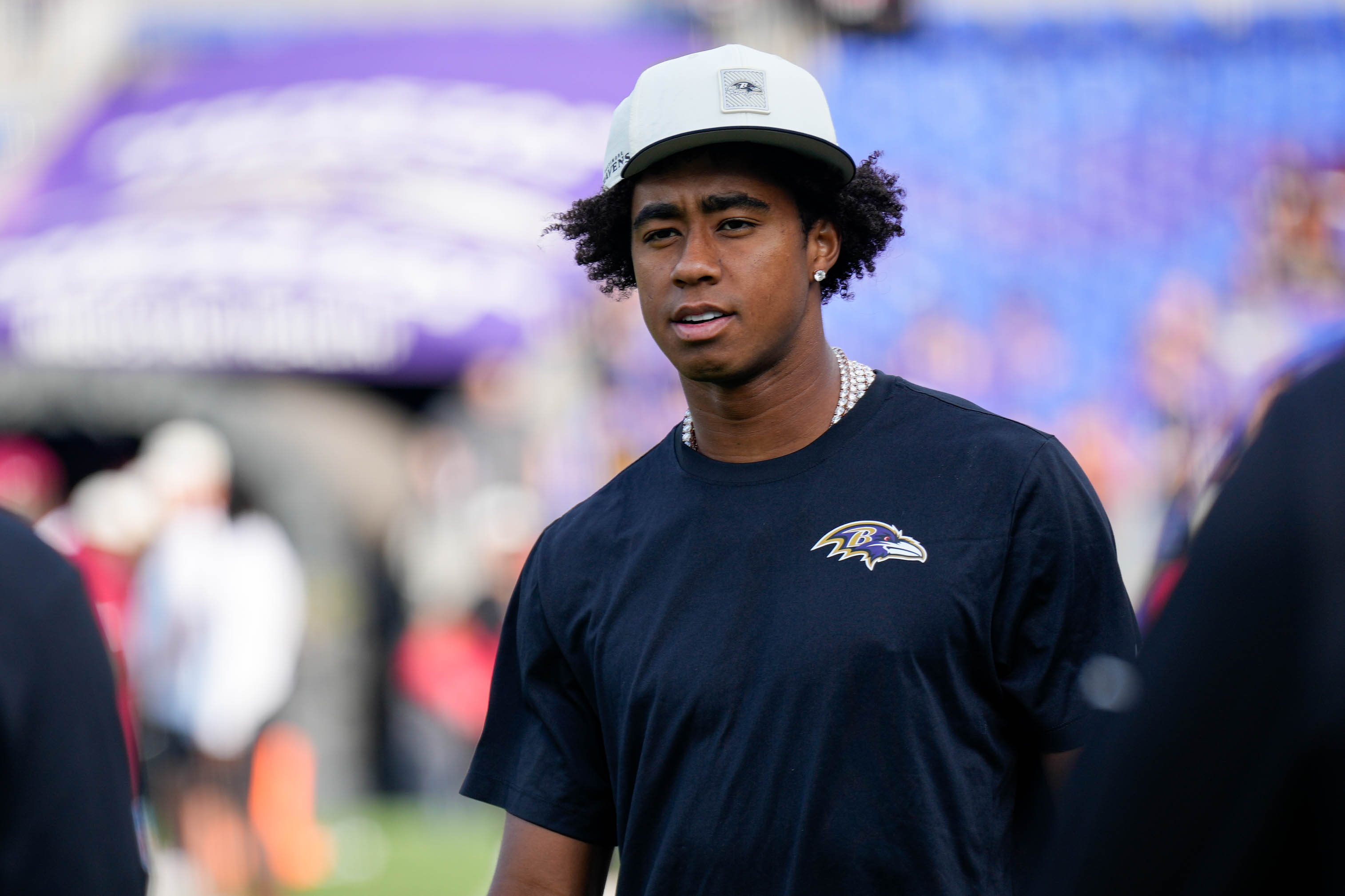 Ravens wide receiver Ja’Kobi Lane will miss at least a month after going on injured reserve.