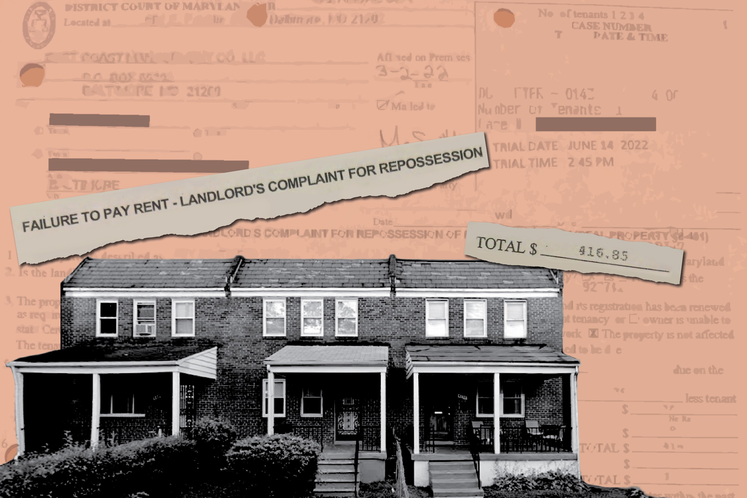 A Baltimore nonprofit that manages affordable housing for vulnerable tenants stopped paying rent and now some are facing eviction.