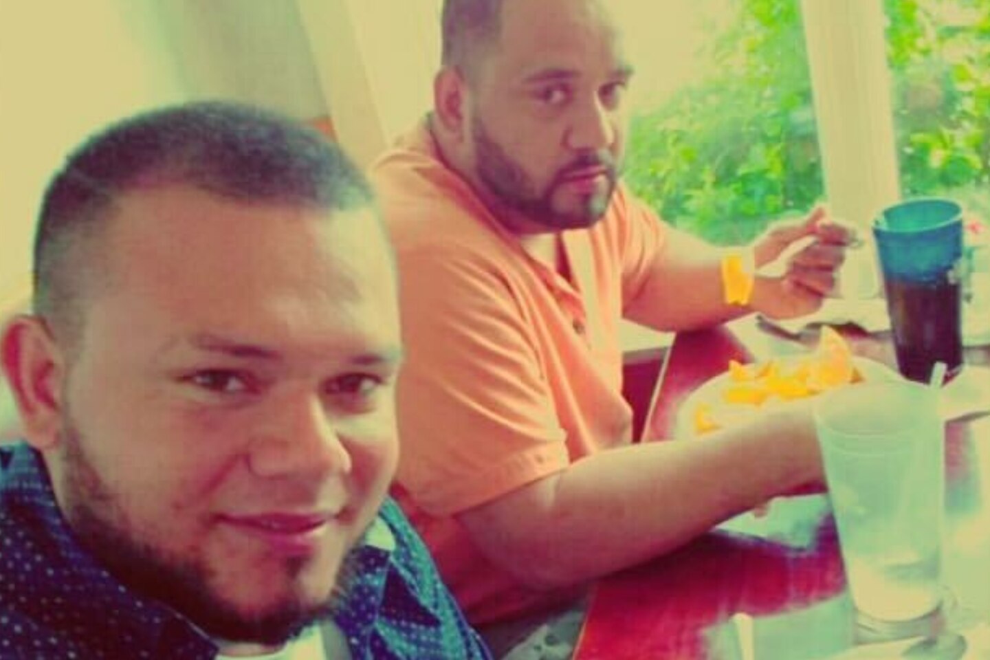 José Mynor López (right) was always willing to help his family, his younger brother Mackon said.