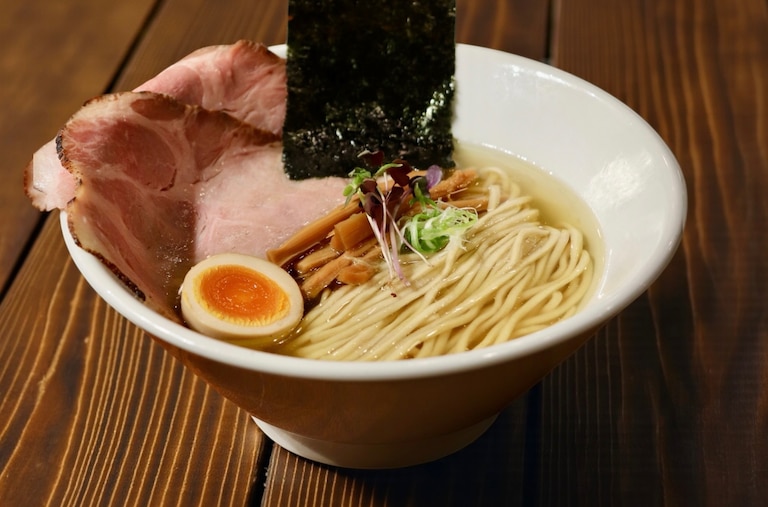 The owners of Zao Stamina Ramen renamed their shop as Ramen Menri on Feb. 1. They wanted to highlight more simple and subtle flavors such as the Menri Dashi Shio, which is available as part of the restaurant's Savor Bethesda special through March 1.