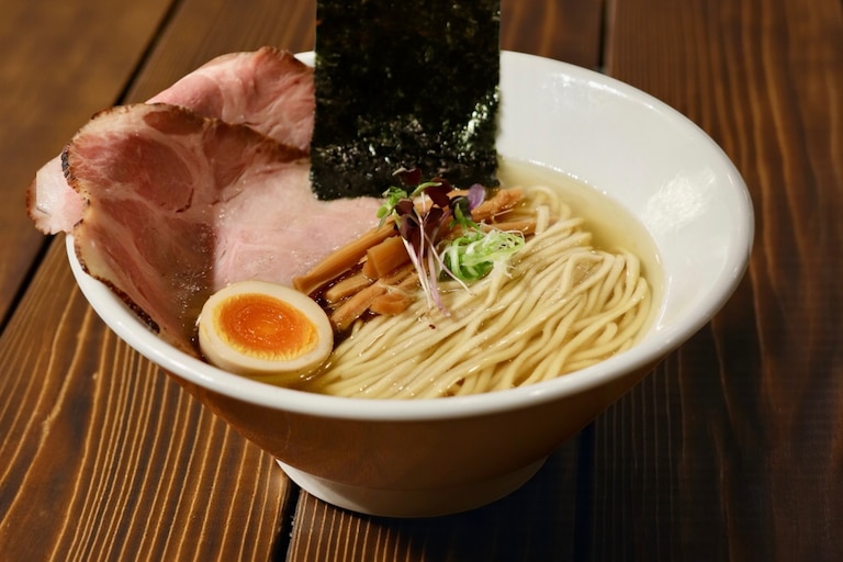 The owners of Zao Stamina Ramen renamed their shop as Ramen Menri on Feb. 1. They wanted to highlight more simple and subtle flavors such as the Menri Dashi Shio, which is available as part of the restaurant's Savor Bethesda special through March 1.