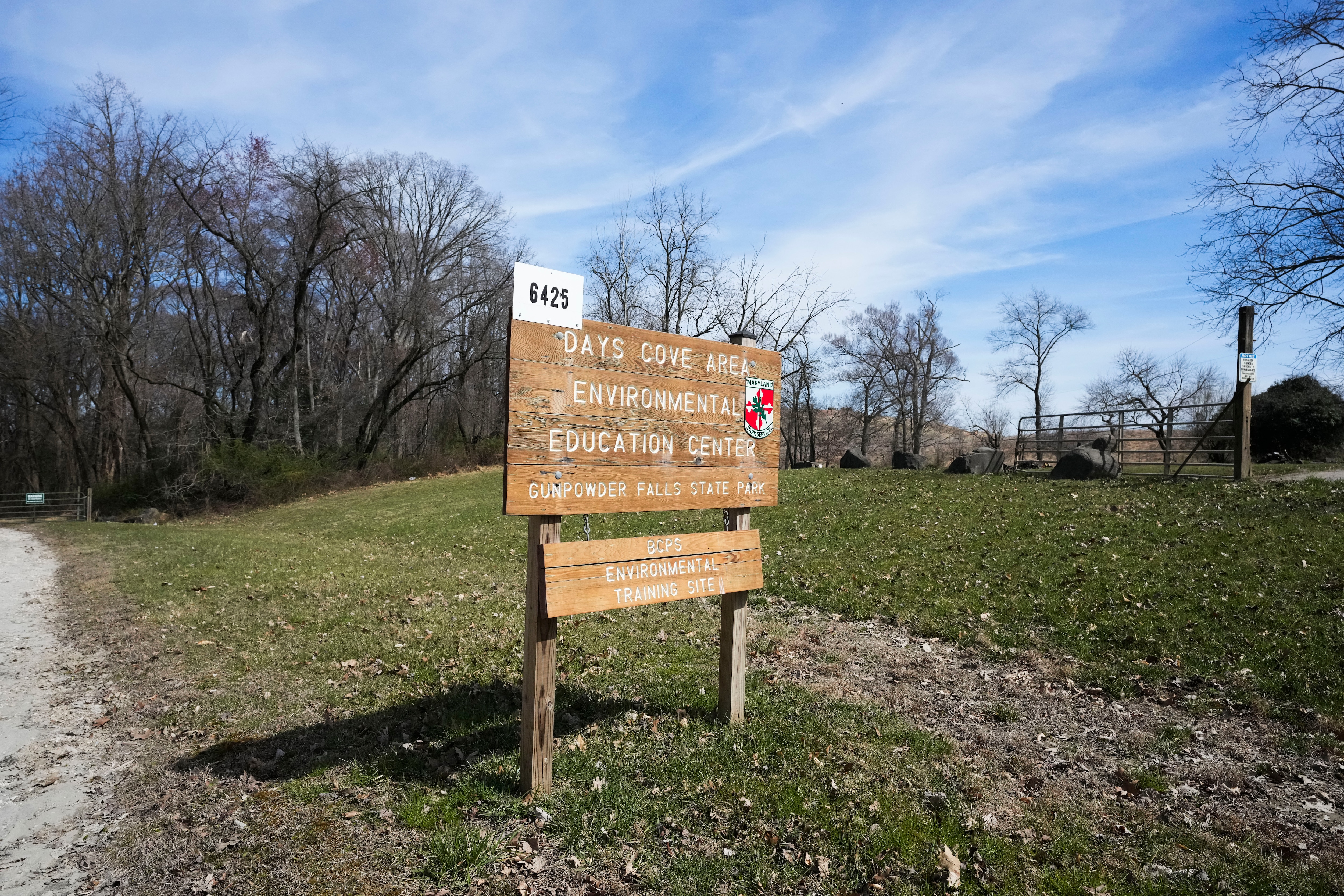 Scenes from Day's Cove in Gunpowder State Park on March 21, 2023.