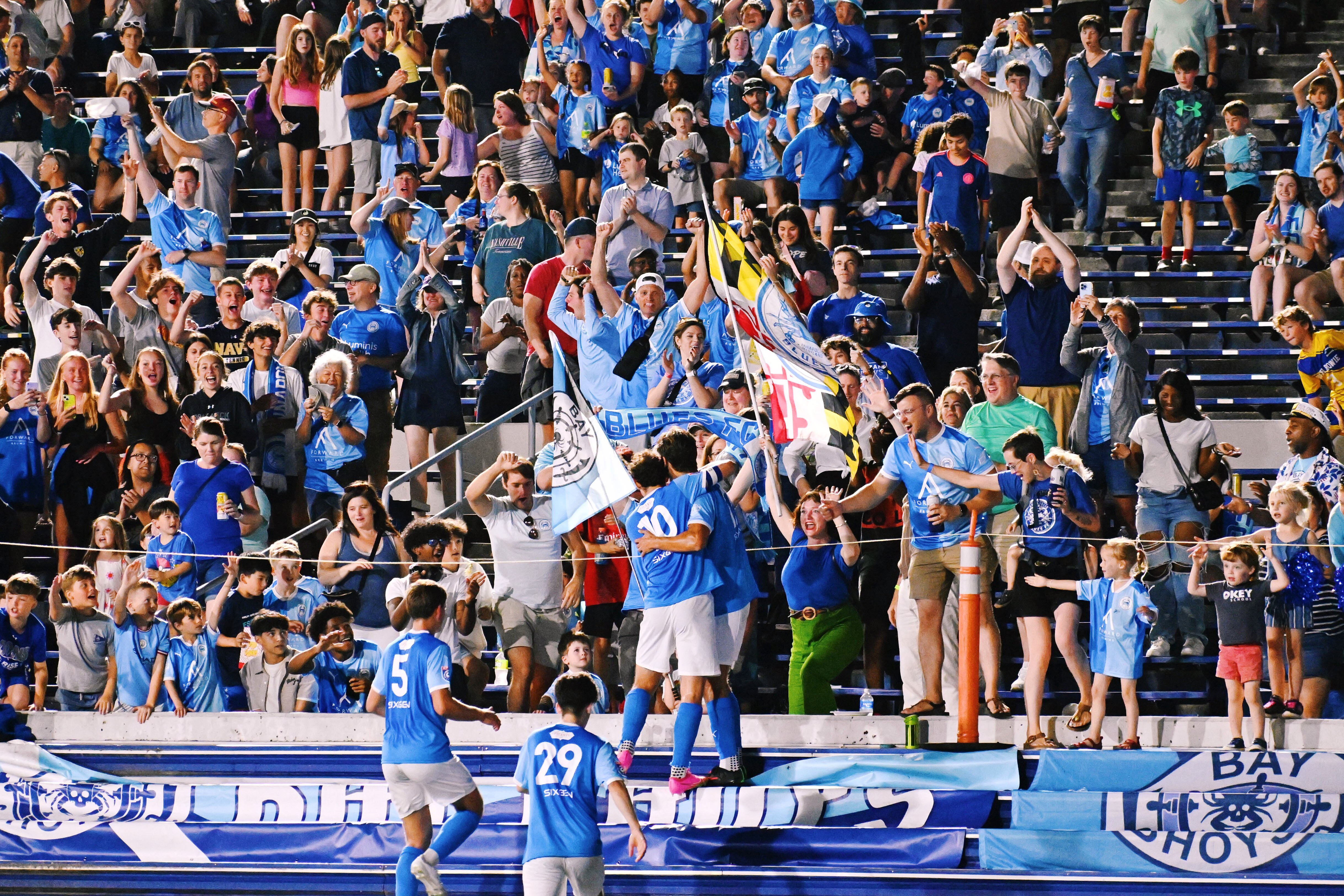 Annapolis Blues FC, a pre-professional soccer team, announced the addition of a women’s team that will begin playing in 2025.