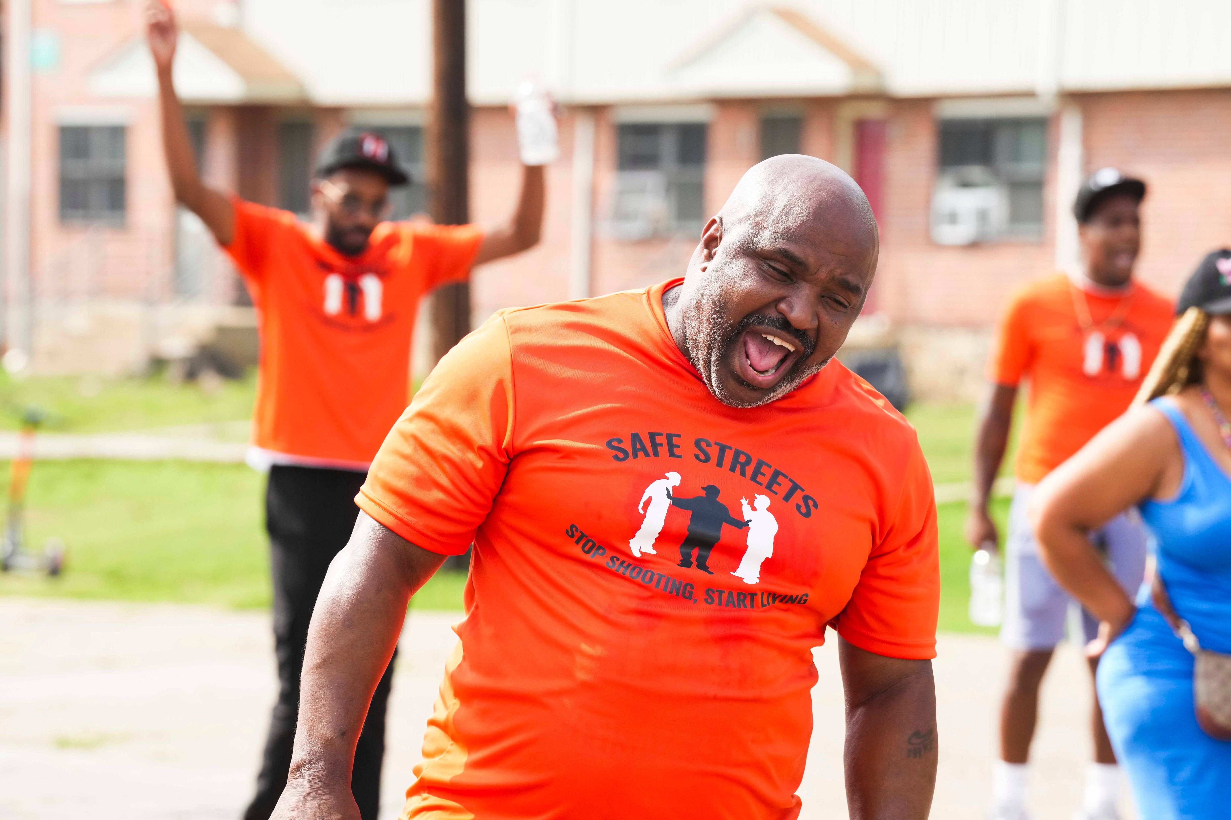 Scenes during the Safe Streets Peace Walk in Brooklyn on July 7, 2023.