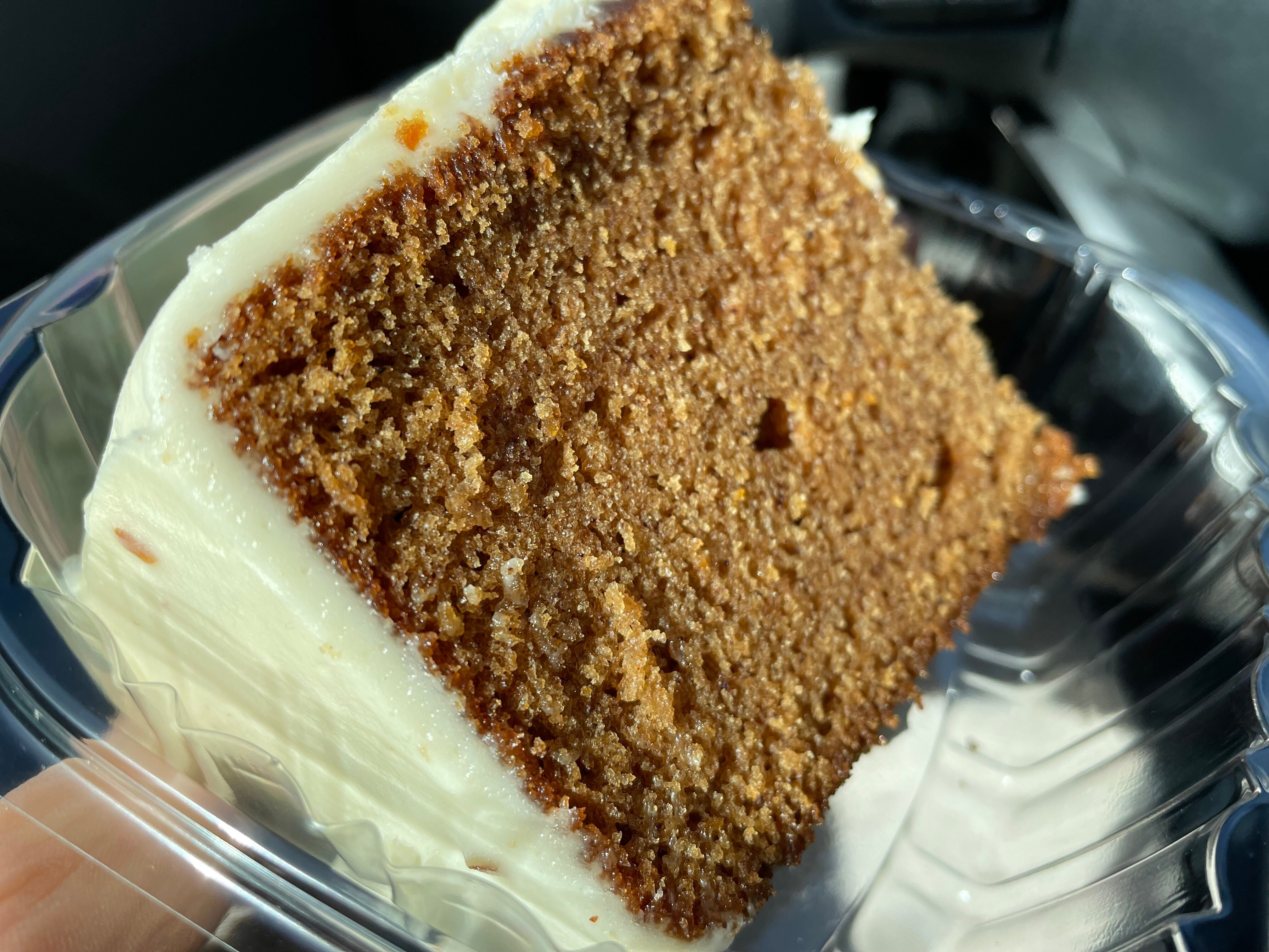 Who can resist sweet potato cake from Baked In Baltimore, sold by the slice (pictured) or as a whole cake?