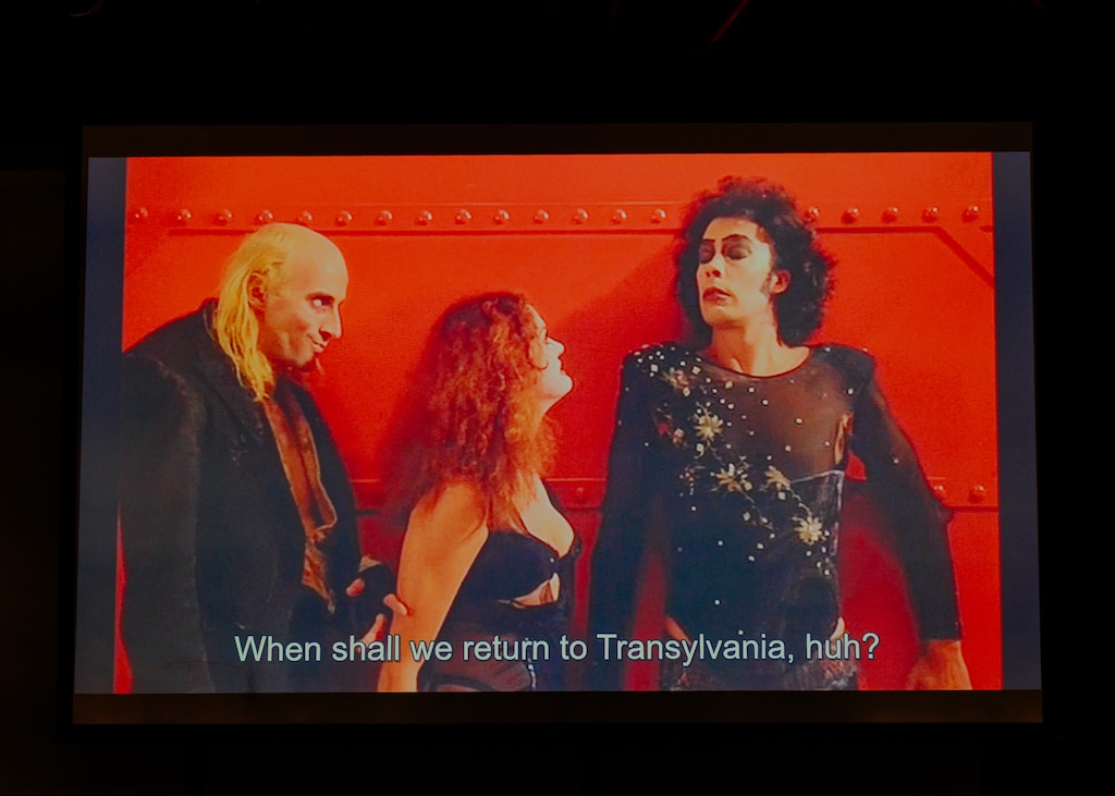 Thursday, Sept. 17, 2026 —The Johns Hopkins University Shadowcast Club has their final dress rehearsal ahead of their performance of The Rocky Horror Picture Show at JHU’s Arellano Theater.