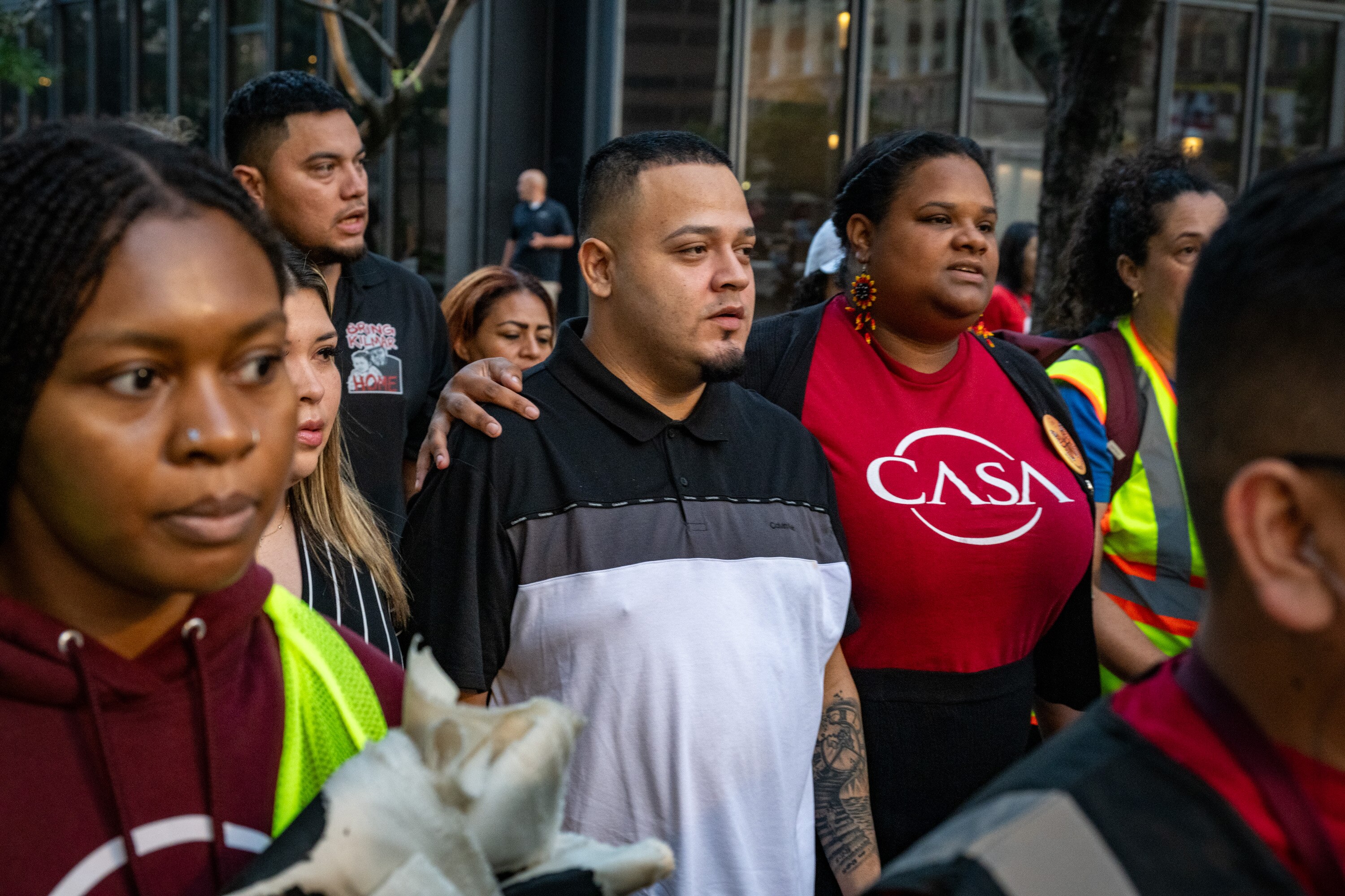 Kilmar Abrego Garcia was taken into ICE custody in Baltimore in August. 