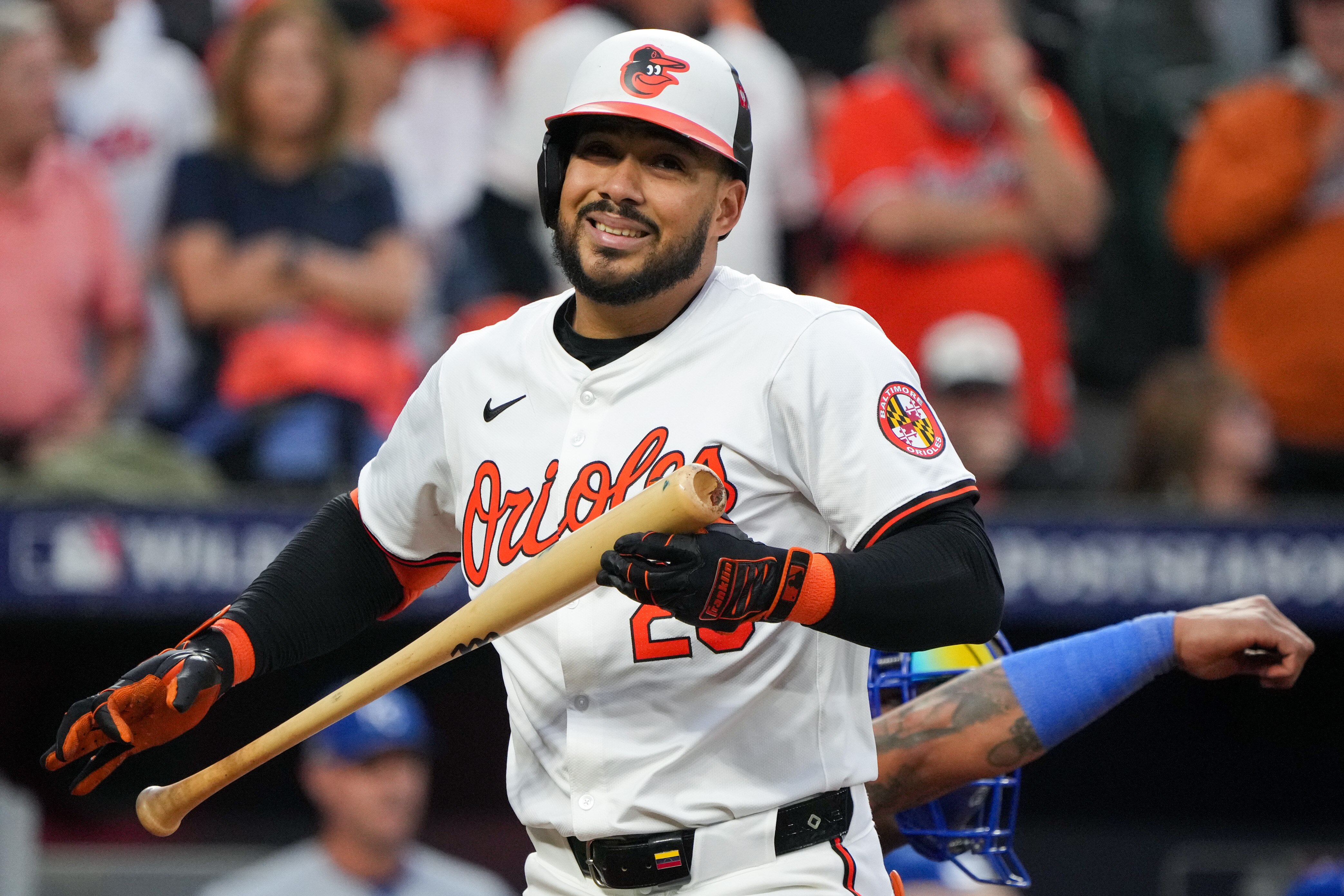 The Orioles say they do not want to rely on the home run as much as they did this season. Anthony Santander’s power is his greatest asset.