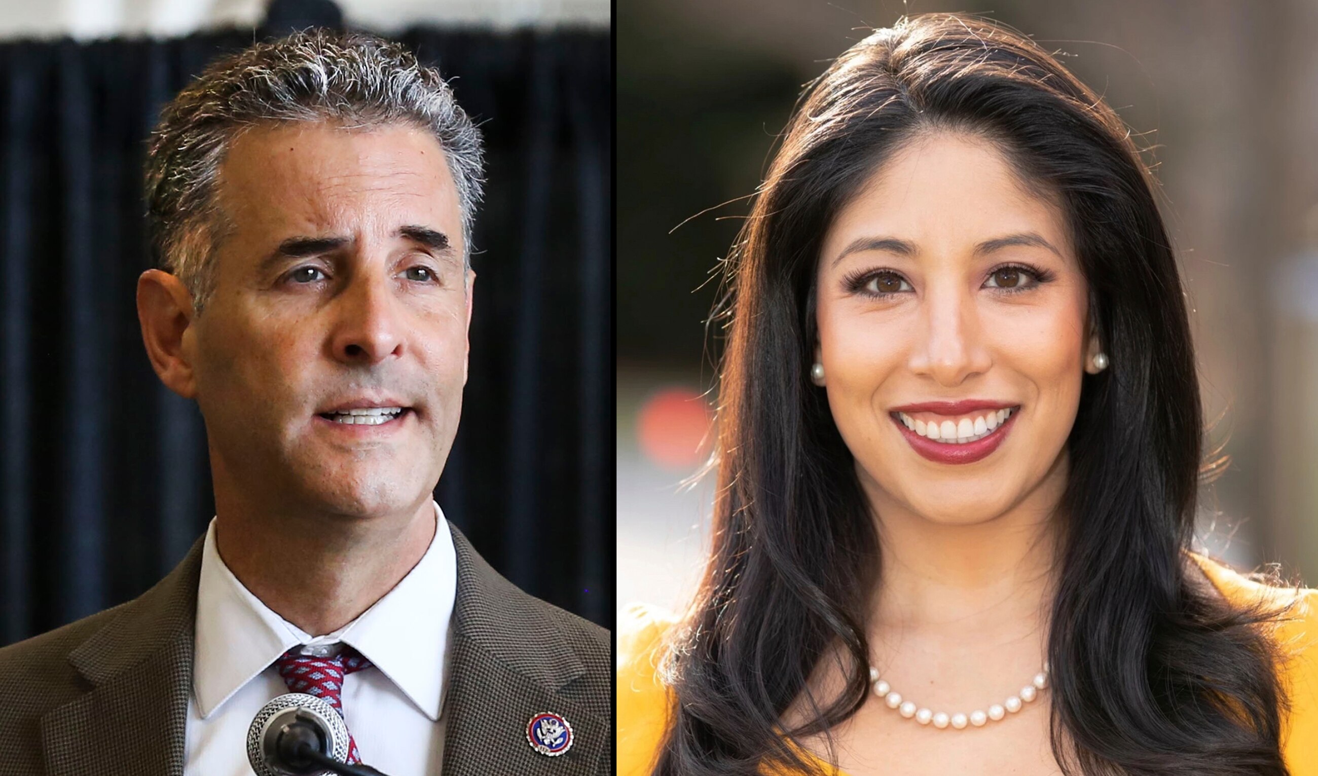 Congressman John Sarbanes and  candidate Yuripzy Morgan in 3rd Congressional