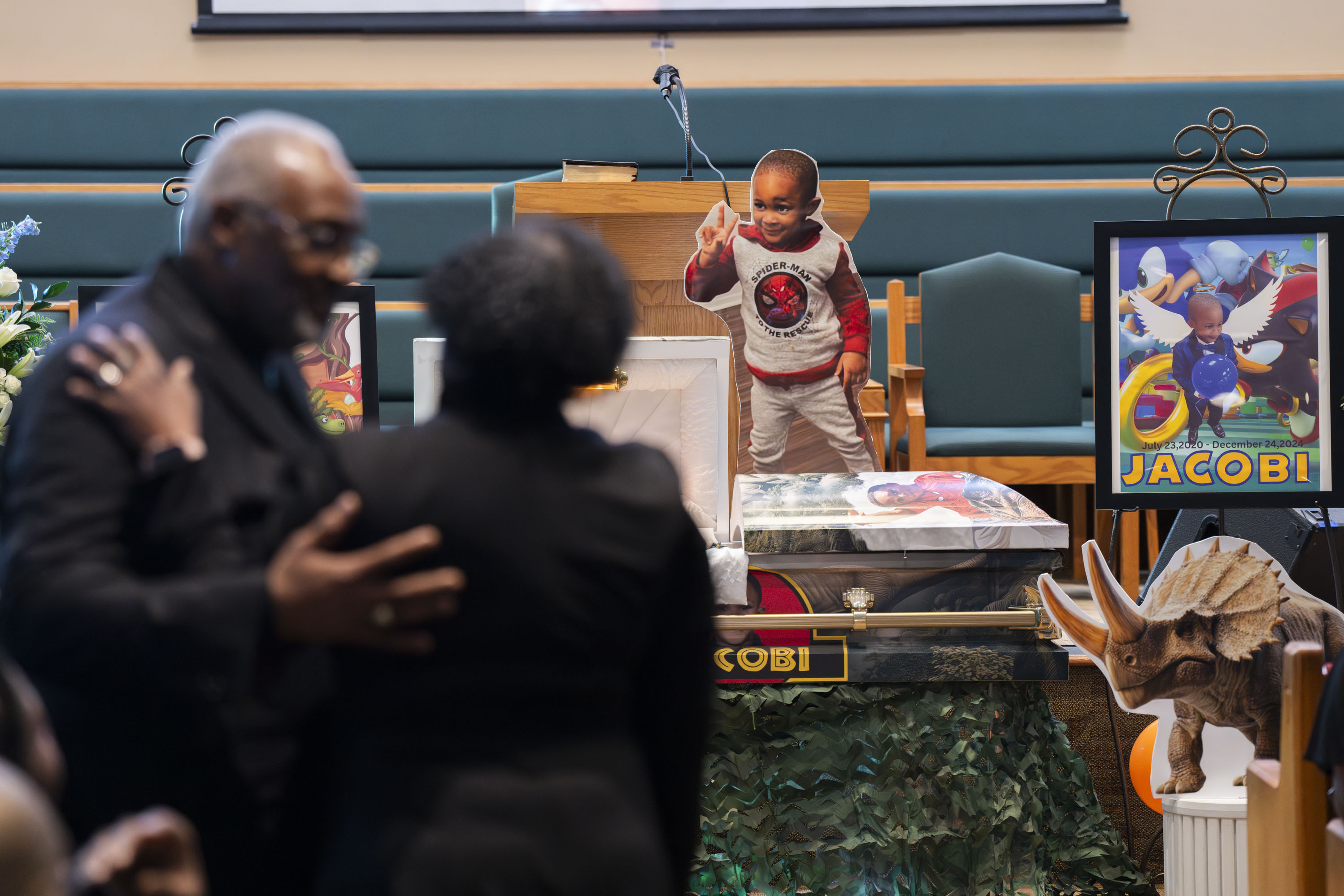 Mark Jones Jr. was found guilty in Baltimore County Circuit Court of second-degree murder and related crimes for fatally shooting his 4-year-old son, Jacobi, and wounding his 1-year-old daughter and the children’s mother on Christmas Eve 2024.