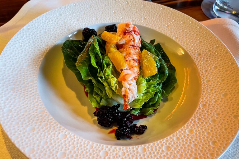 Lobster salad from Charleston Restaurant.