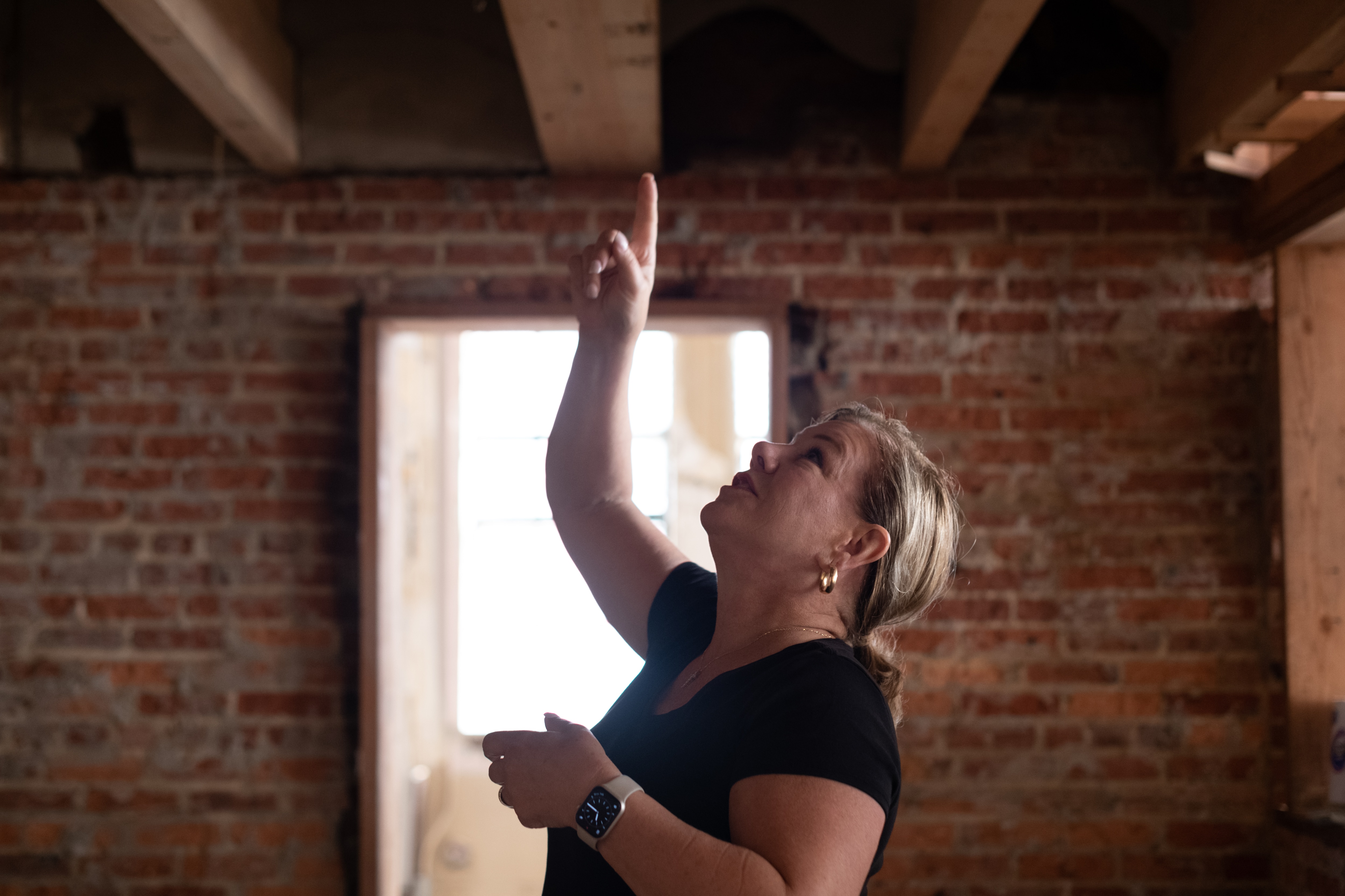 Damye Hahn explores the future site of The Fishmonger’s Daughter, her restaurant in Catonsville. First announced in 2019, the project has been delayed for years.