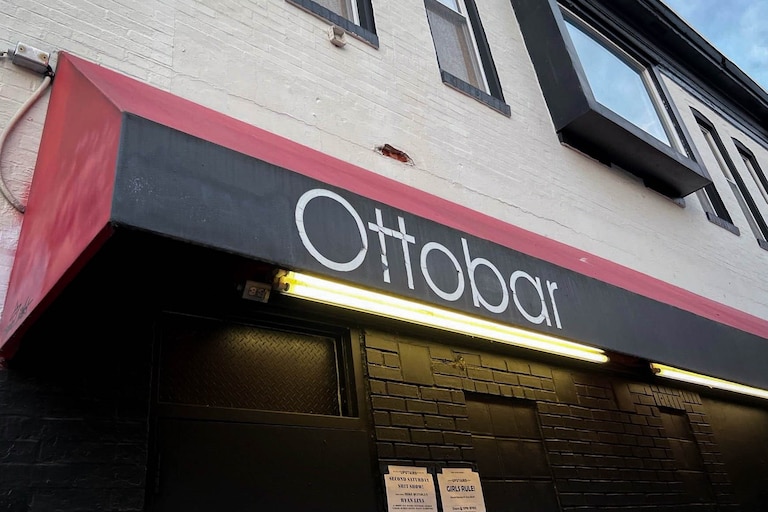 The exterior of Ottobar in the Charles Village neighborhood of Baltimore, Md. on Thursday, February 6, 2025.