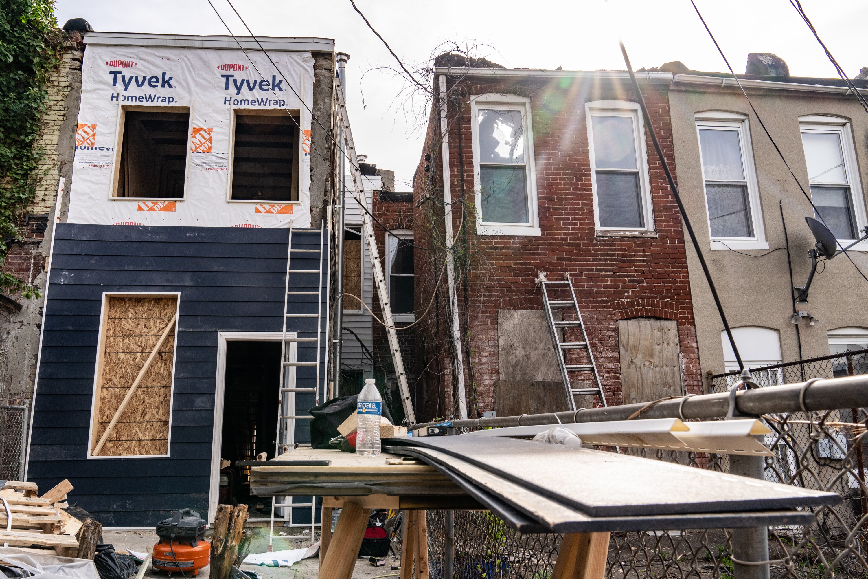 Owners of vacant properties would pay higher tax rates if Baltimore City Council approves legislation introduced Monday.