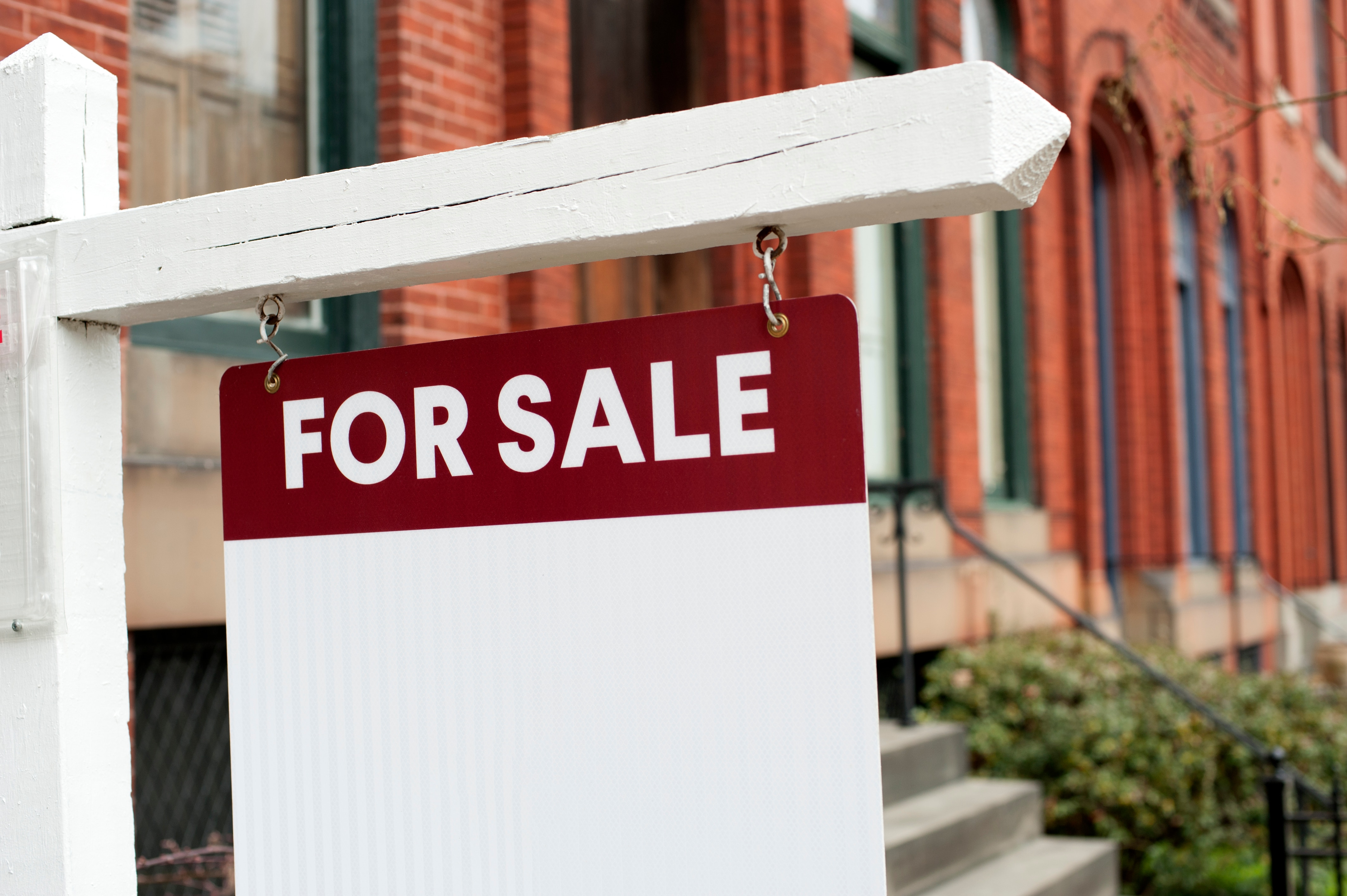 A house for sale in Baltimore, Maryland.