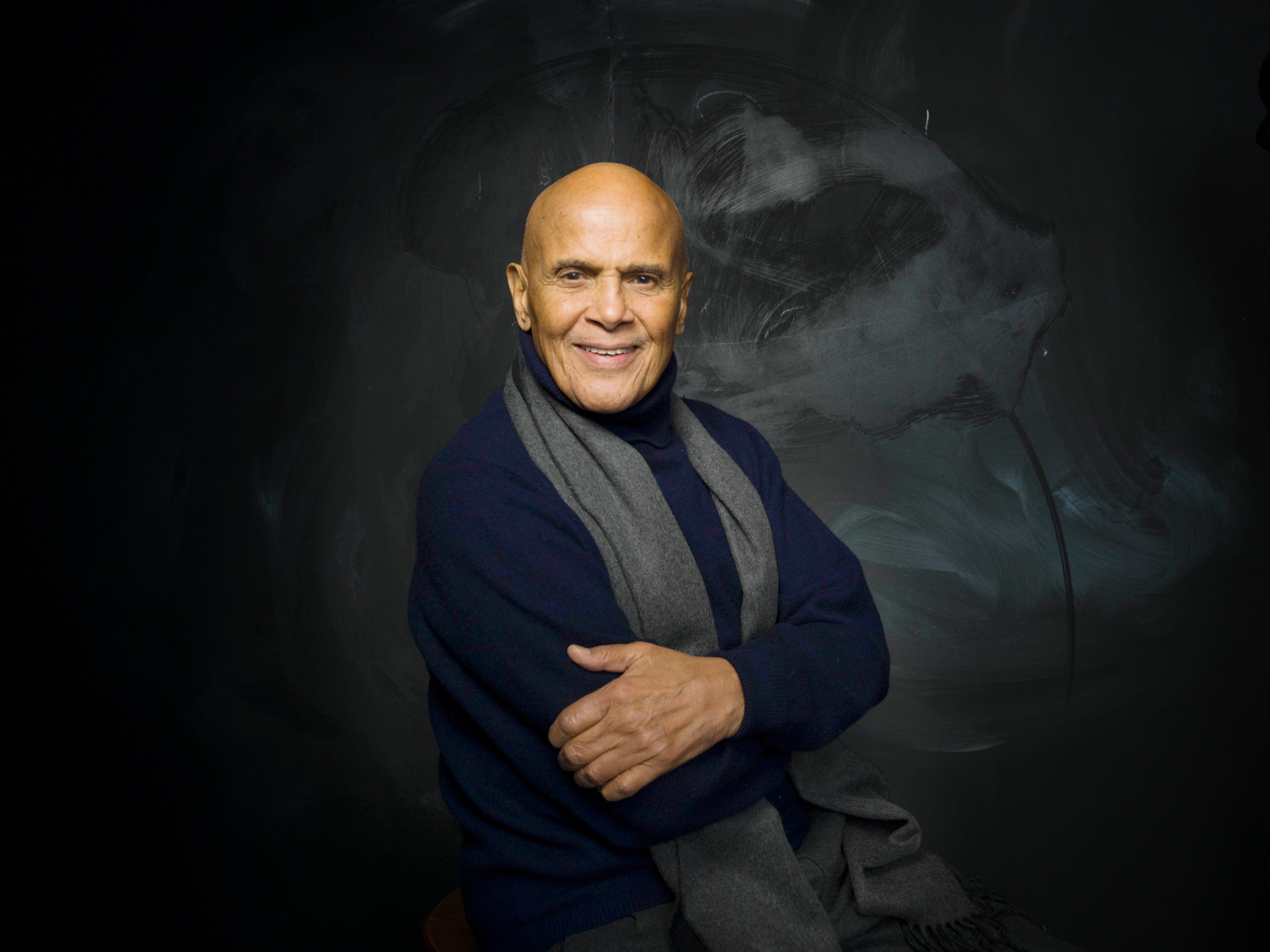 FILE - Actor, singer and activist Harry Belafonte from the documentary film "Sing Your Song," poses for a portrait during the Sundance Film Festival in Park City, Utah on Jan. 21, 2011. Belafonte died Tuesday of congestive heart failure at his New York home. He was 96.