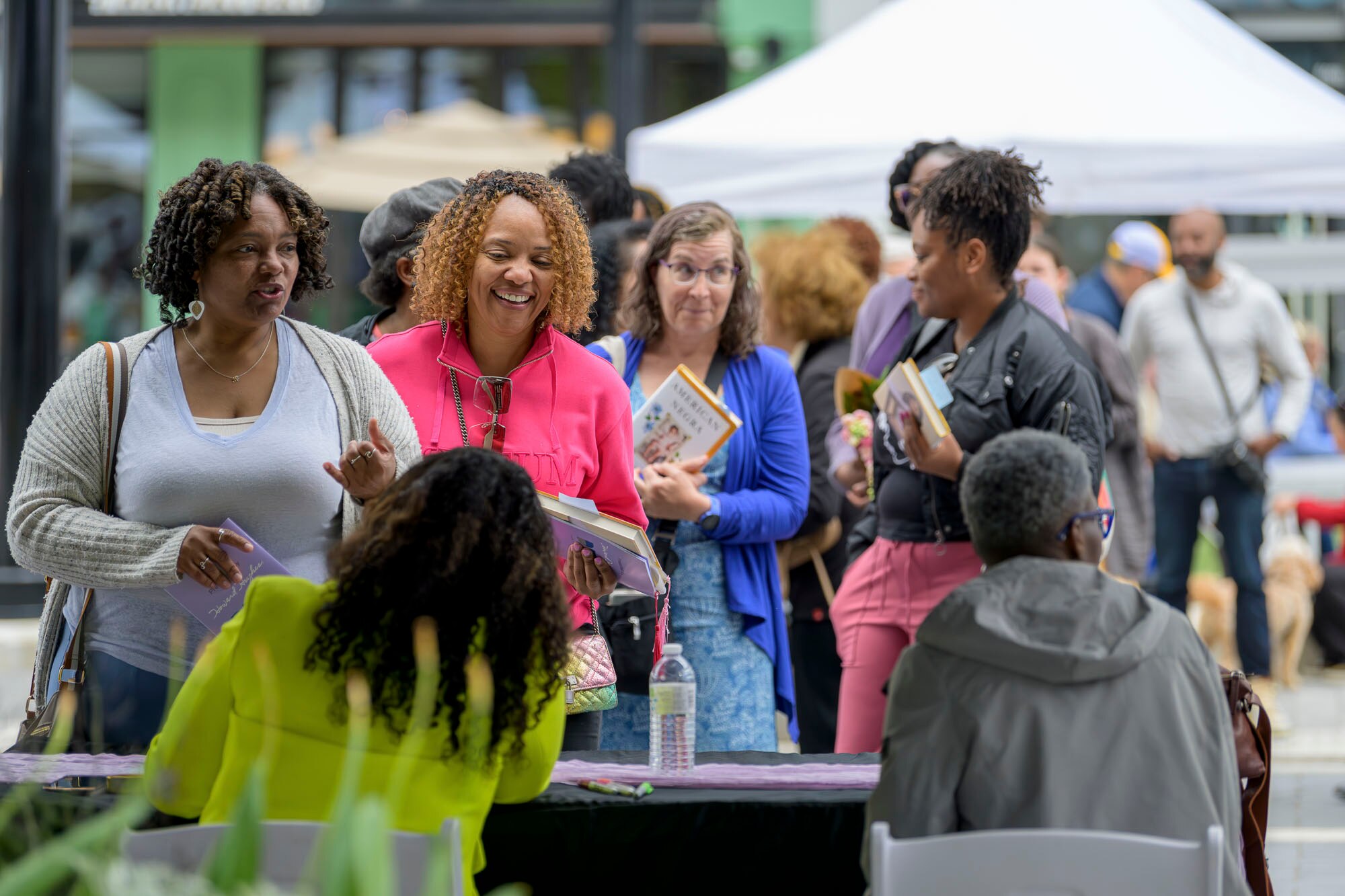 Columbia's annual literary festival Books in Bloom in 2024. The festival returns this Saturday, May 10.
