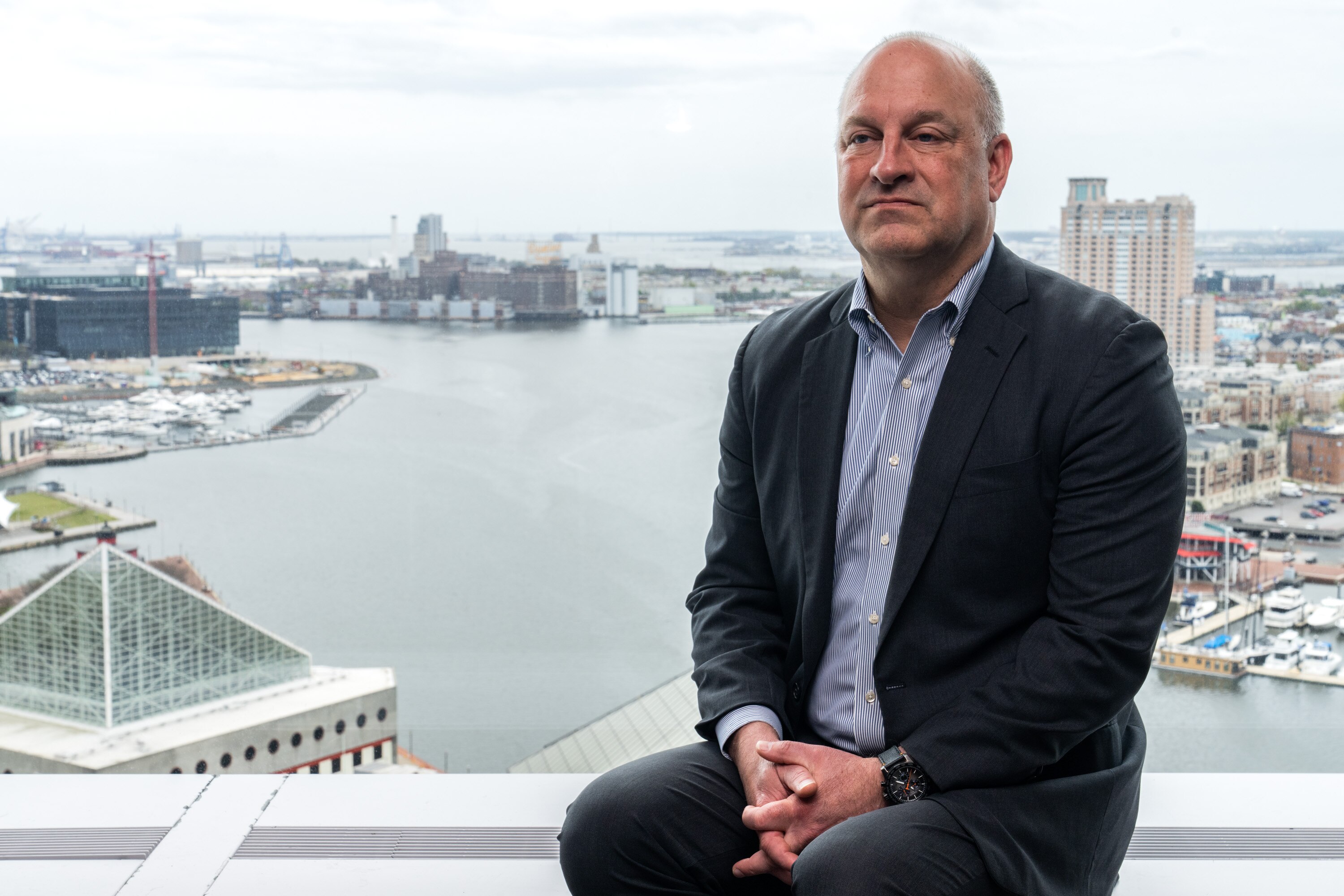 Jonathan Daniels, executive director of the Maryland Port Administration, oversees the Port of Baltimore, which directly employs more than 15,000 people.
