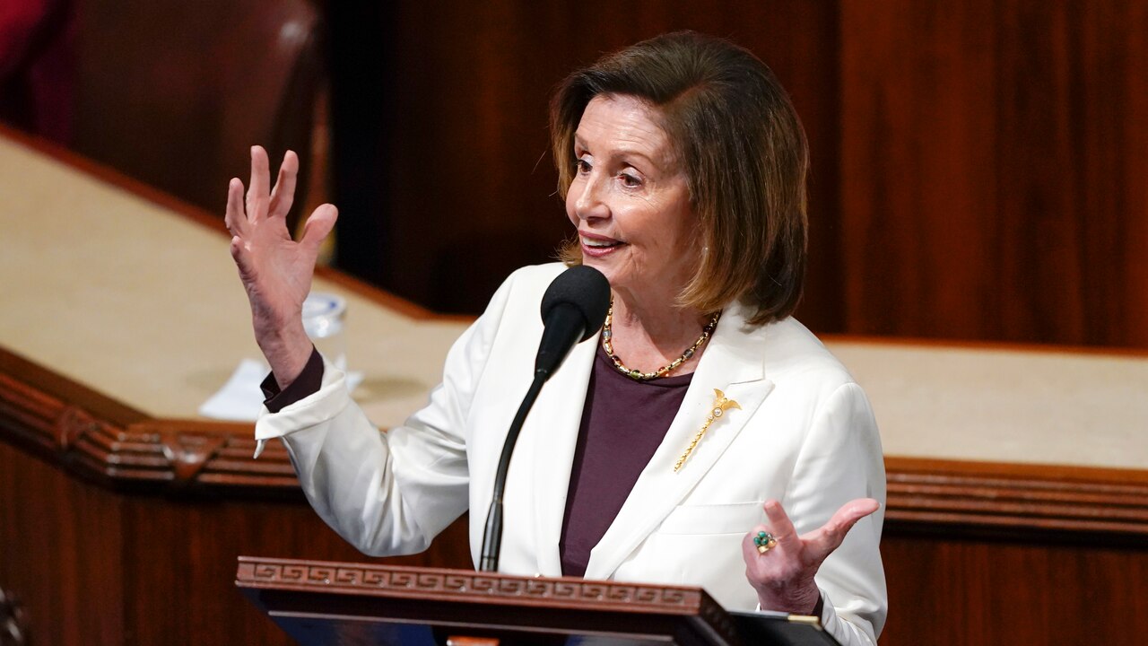 Pelosi has hip replacement surgery at a US military hospital in Germany ...