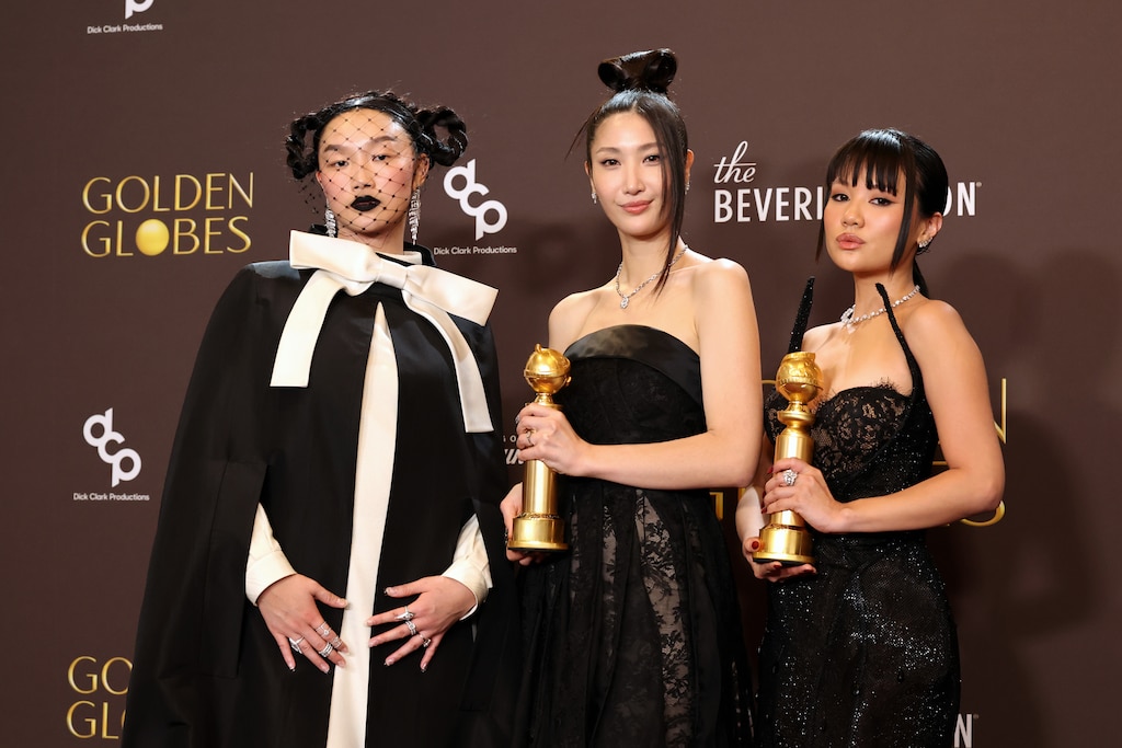 At Golden Globes, 'KPop Demon Hunters' and Rei Ami have a moment - The Banner At Golden Globes, 'KPop Demon Hunters' and Rei Ami have a moment - The Banner