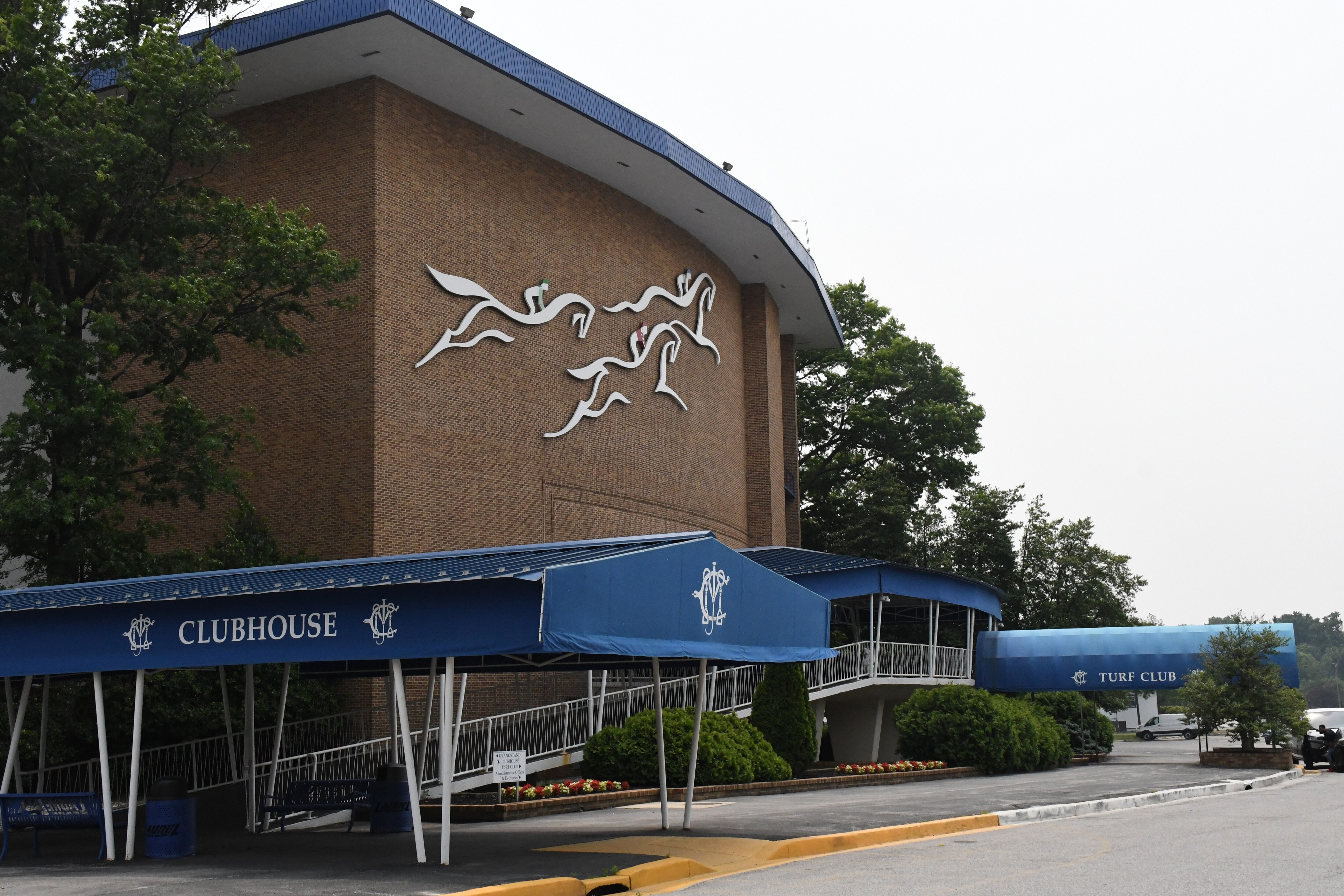 Laurel Park racetrack is located in Anne Arundel County, as seen on June 6, 2023.