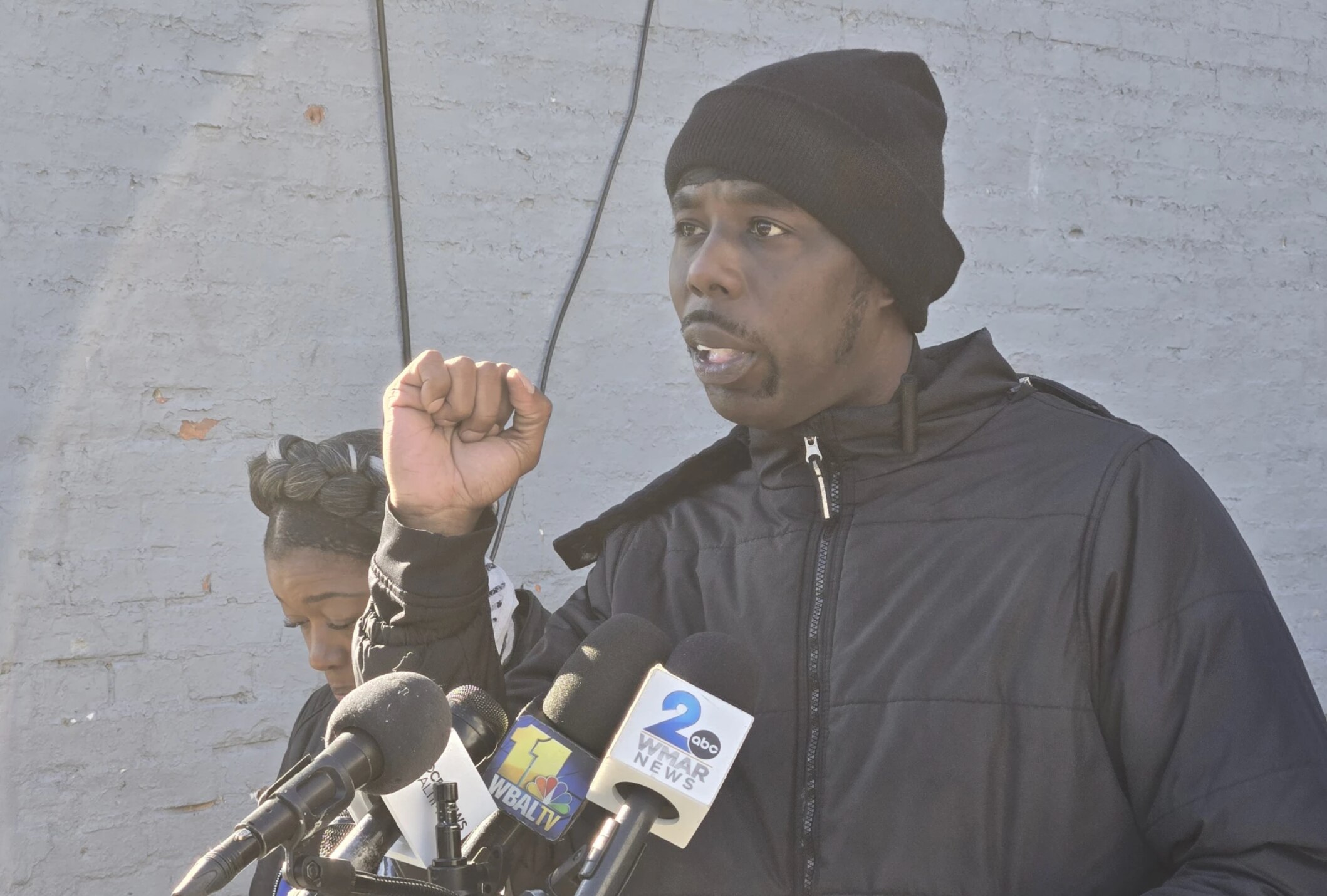 Travis Christian describes the struggle of helping his ailing coworker and fellow DPW laborer as both men became sick in the heat.