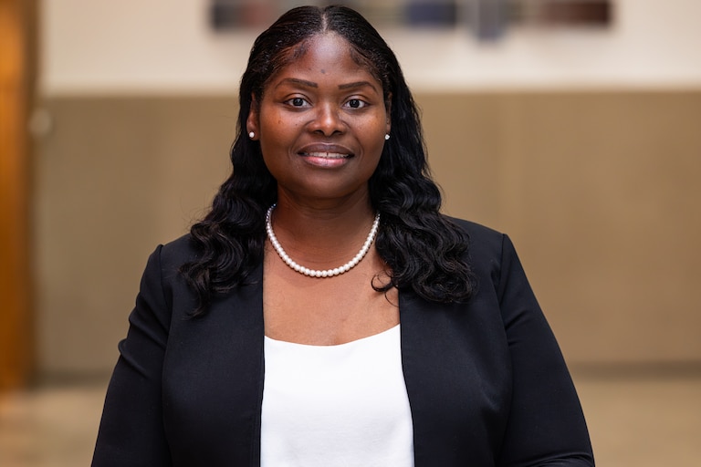 MONDAY, OCTOBER 19 - Esther Wells, who is running for Montgomery County executive, before her final official campaign event before early voting begins, in Silver Spring, Maryland, on October 19, 2026.
