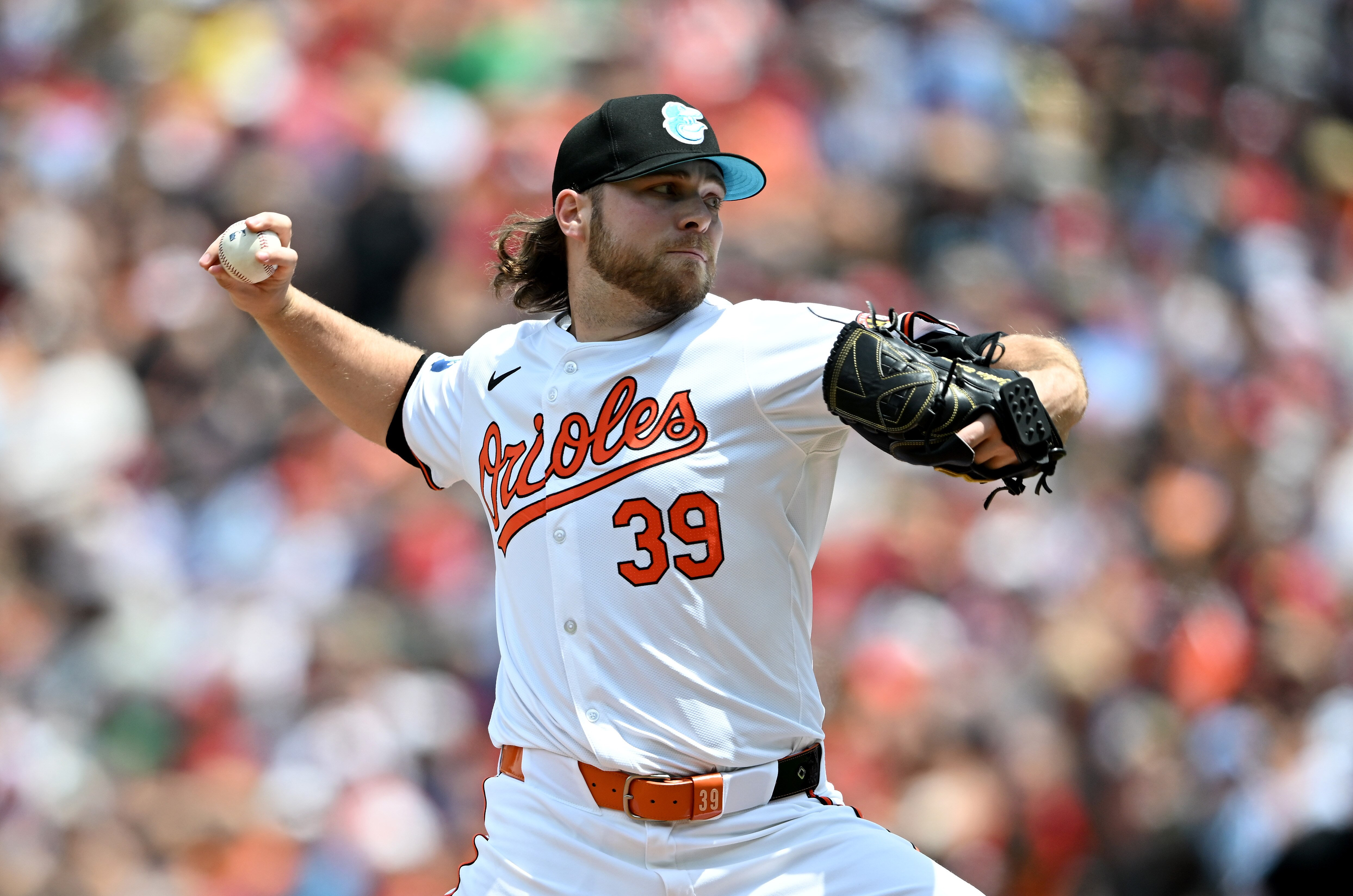Corbin Burnes allowed seven hits and two runs in six innings Sunday as the Orioles beat the Phillies.