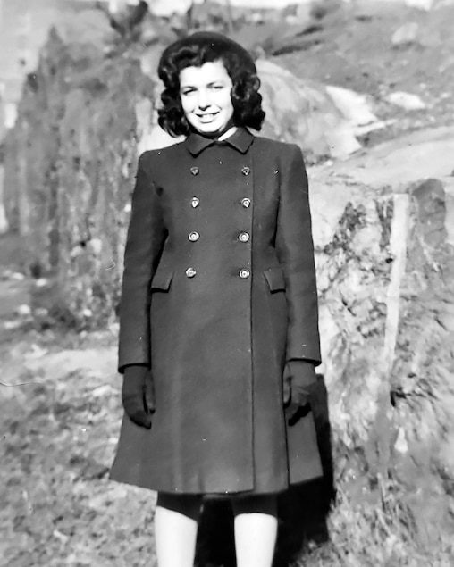 Ruth Meeron during her high school years.