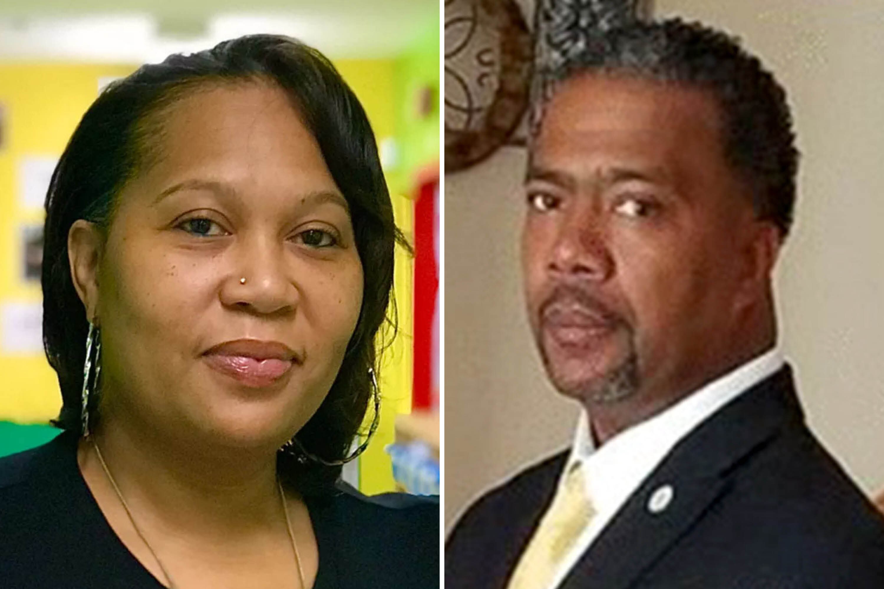 Shanteari Weems (left) and James Weems (right)