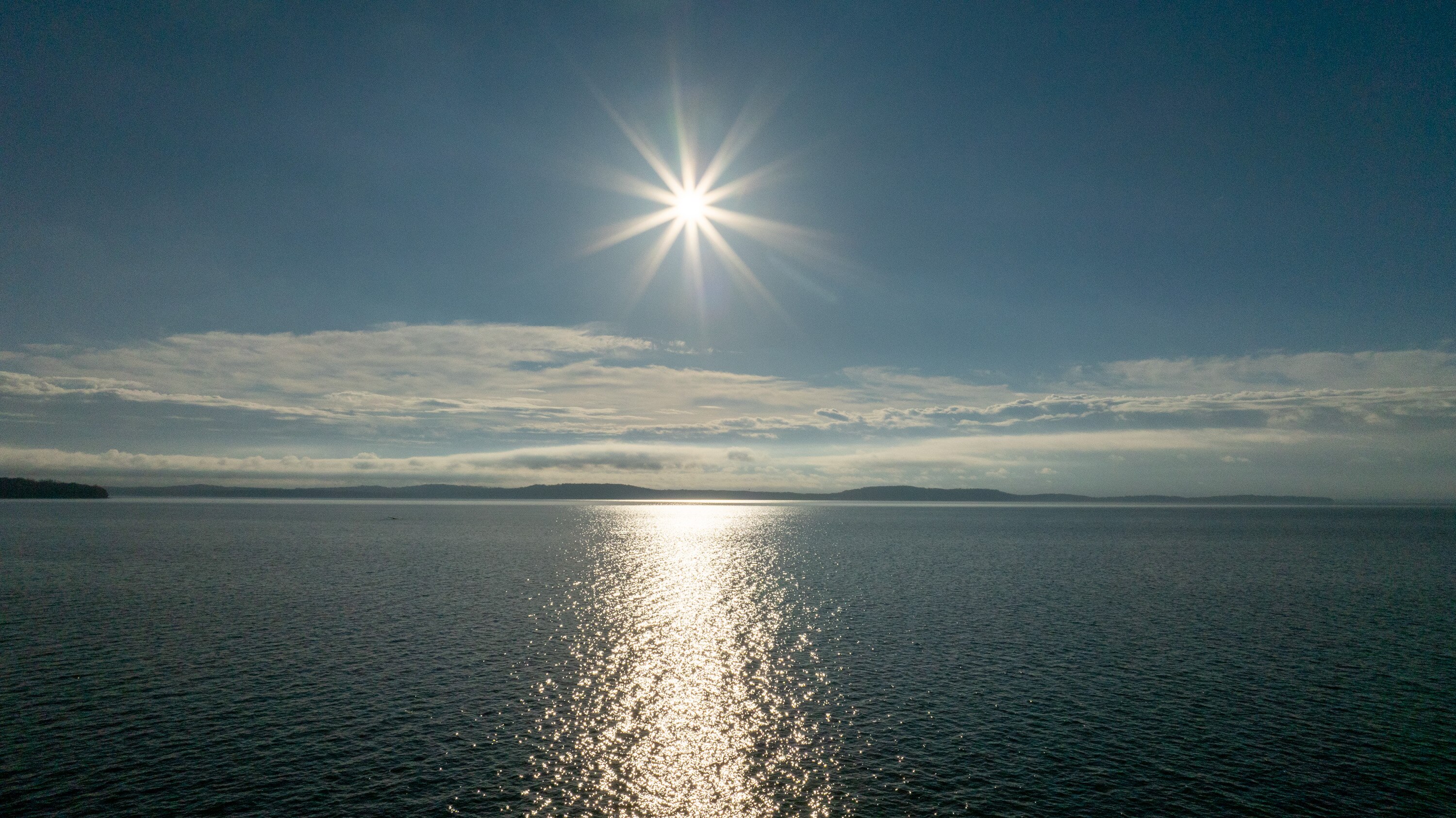 The sun rises over the Chesapeake Bay at the Susquehanna Flats. A report out Wednesday found that the bay’s dead zones returned to near-normal size this summer after shrinking to historic lows in 2023.