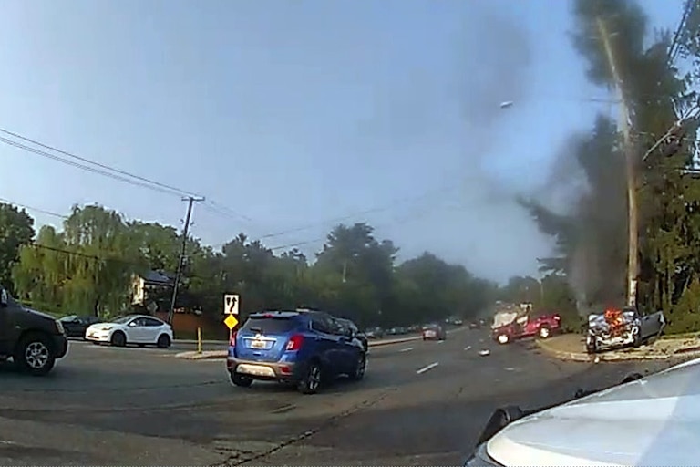Jesica Argueta, 24, of Silver Spring was sentenced to 1-year in prison for crashing her vehicle in 2025 into another car while going twice the speed limit and killing a passenger, an 85-year-old woman.