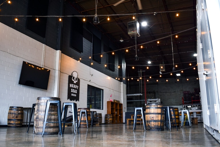 The game room at Heavy Seas Brewery in Halethorpe will host an emo prom, an event described as an anti-Valentine's dance party.