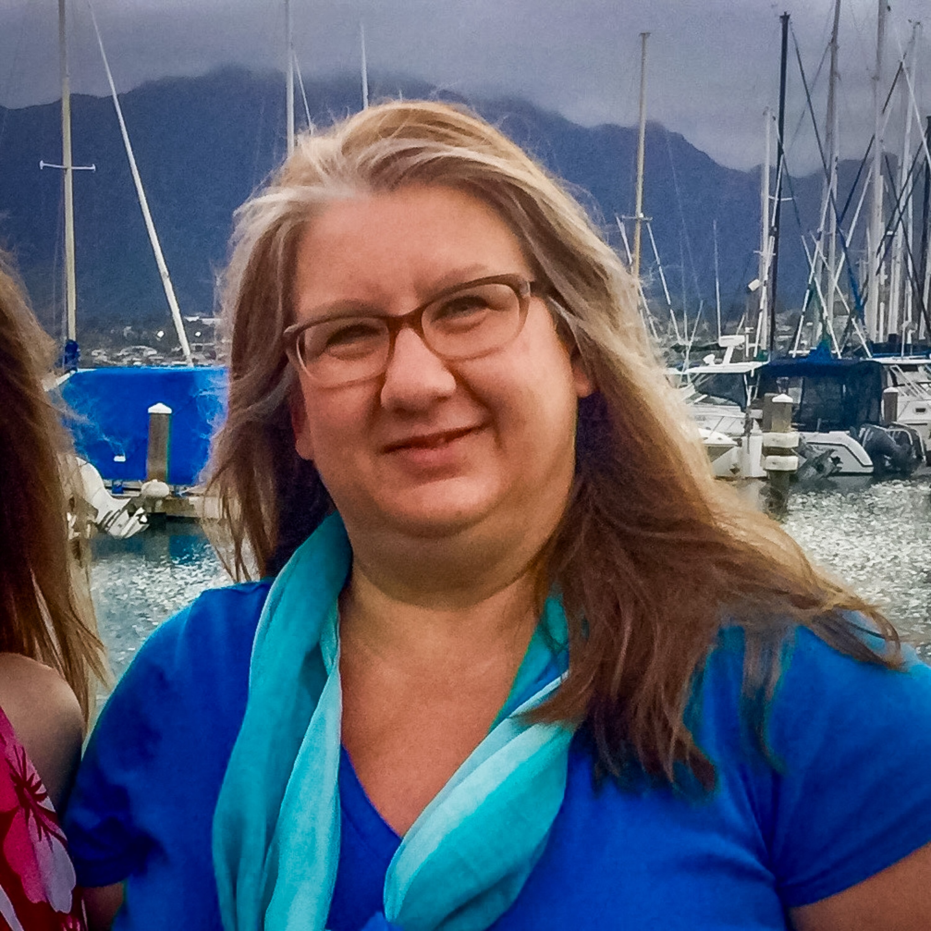 Thursday, Feb. 18, 2016 — Laurie Gillespie, on a trip to Hawaii with her daughter McKinley in 2016.