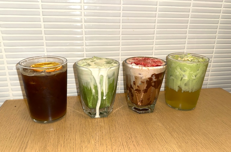 MARCH 4, 2026 - Neighbors Coffee unveiled its spring menu lineup on Wednesday, which includes the sumo spritz, matcha in bloom, raspberry bliss and mango sticky rice soda.